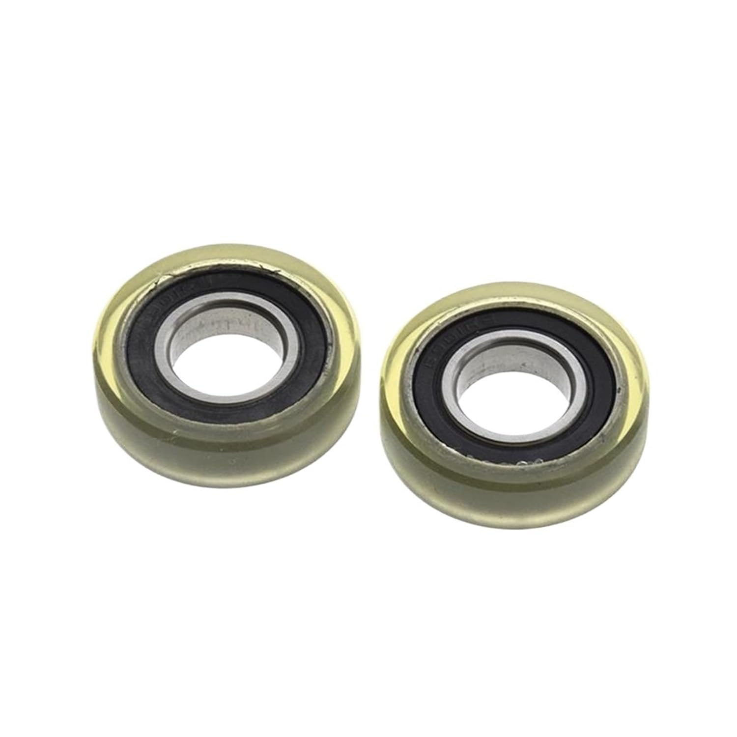 10pcs/50pcs Plastic Coated Bearing 12 * 28 * 8mm PU690128-8 6901-2RS PU Roller Wheel Pulley Soft Rubber 12x28x8 mm(50pcs)