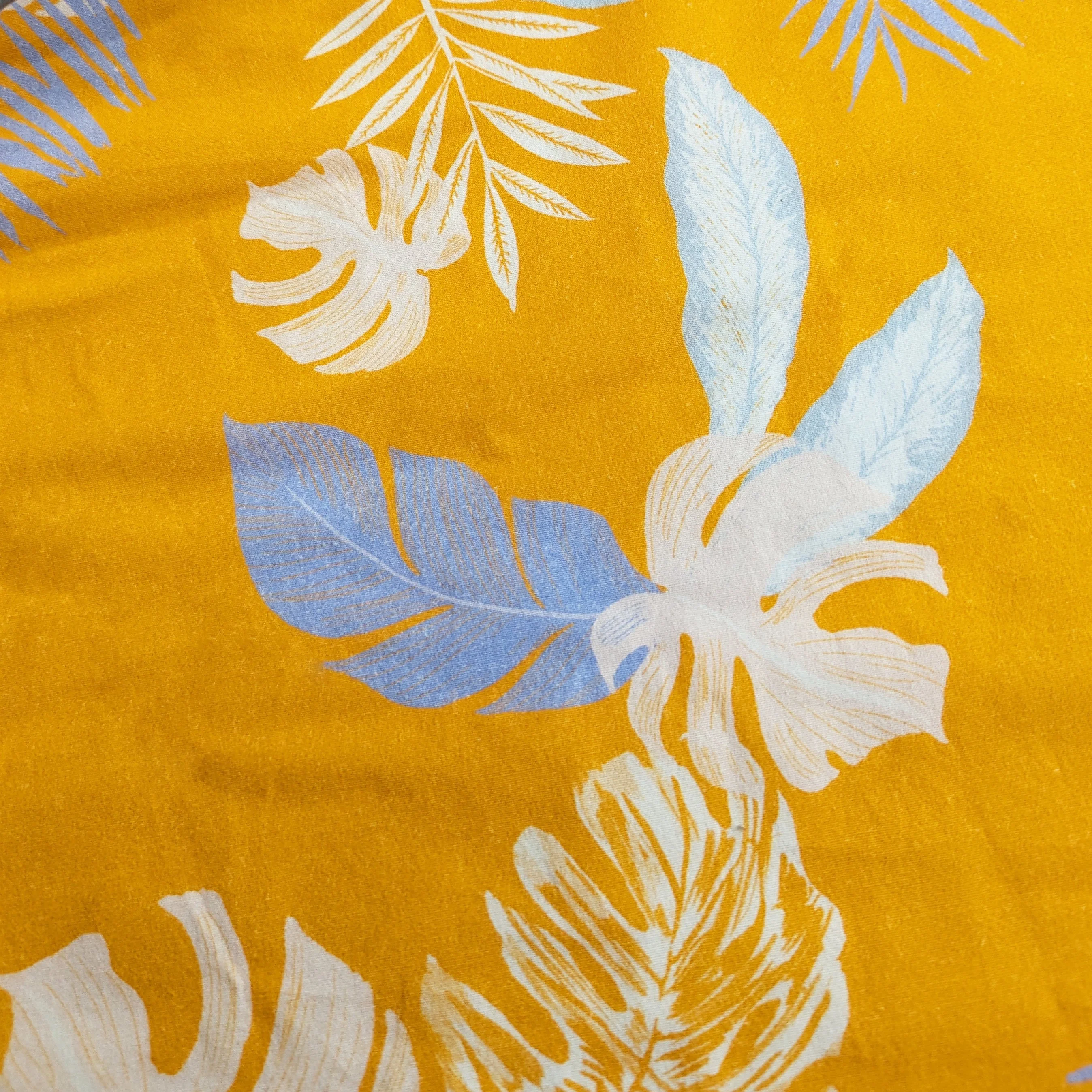 Mango Tropical Printed Fabric