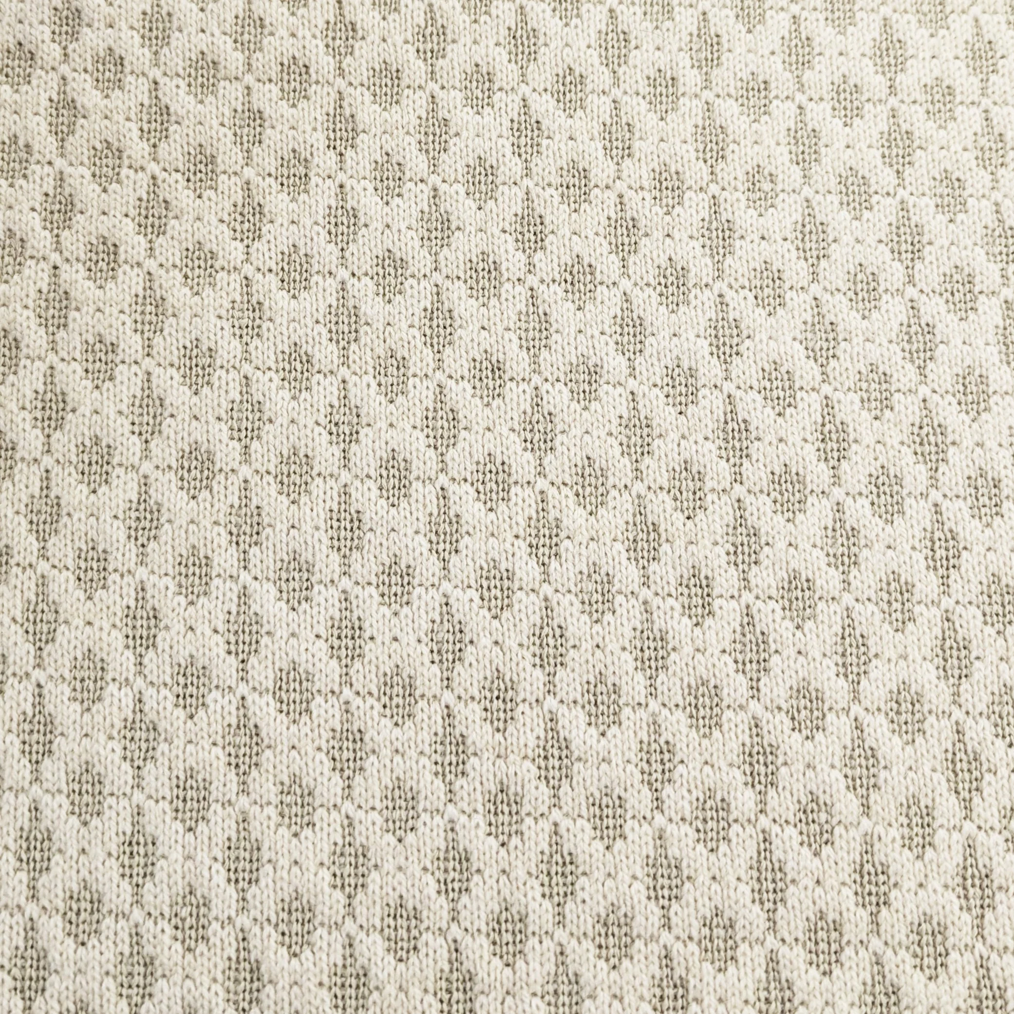 Cream 'Boing' Knit Fabric