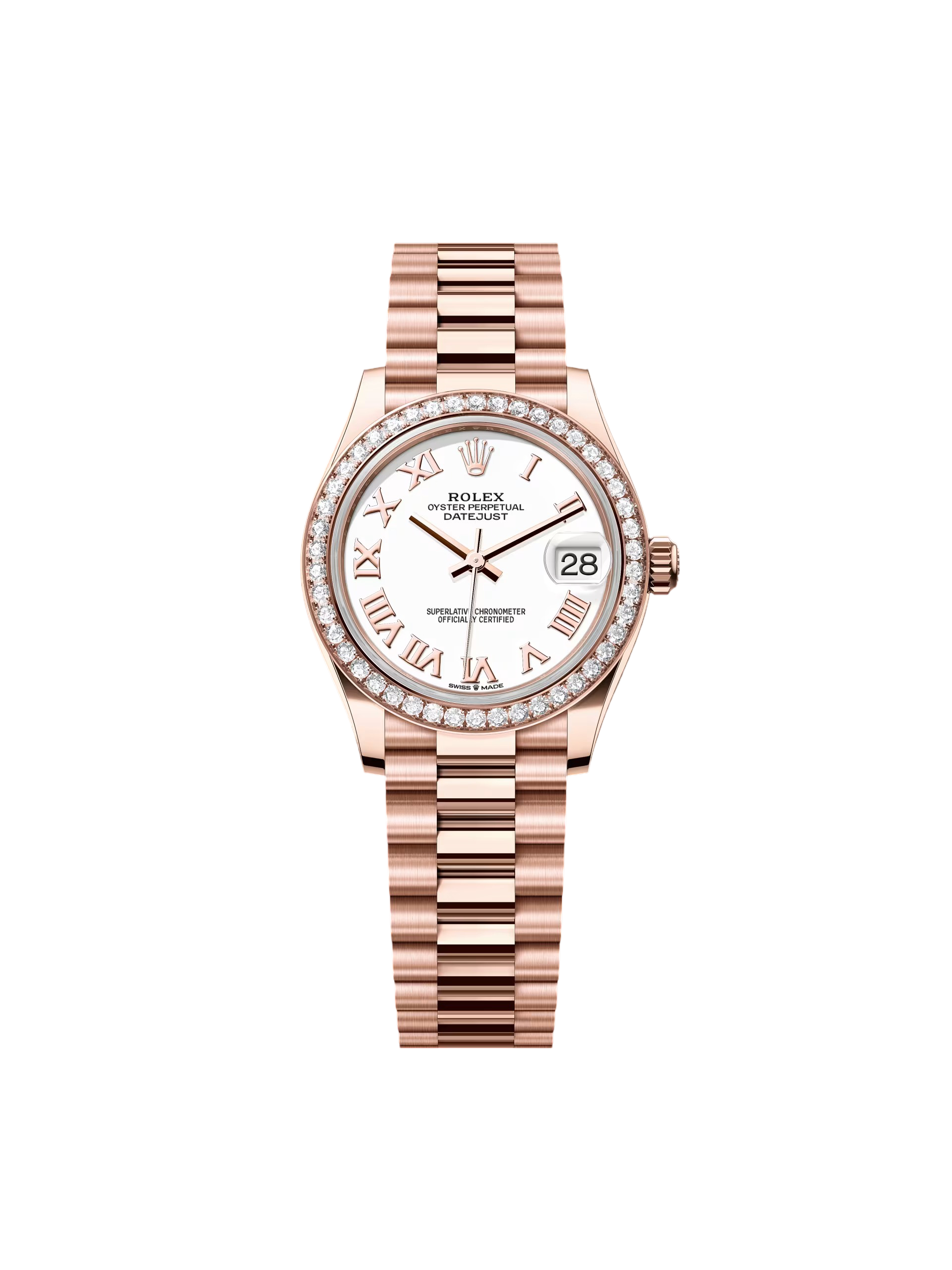 【Super Clone】ROLEX  Datejust m278285RBR-0008 White 31mm Dial