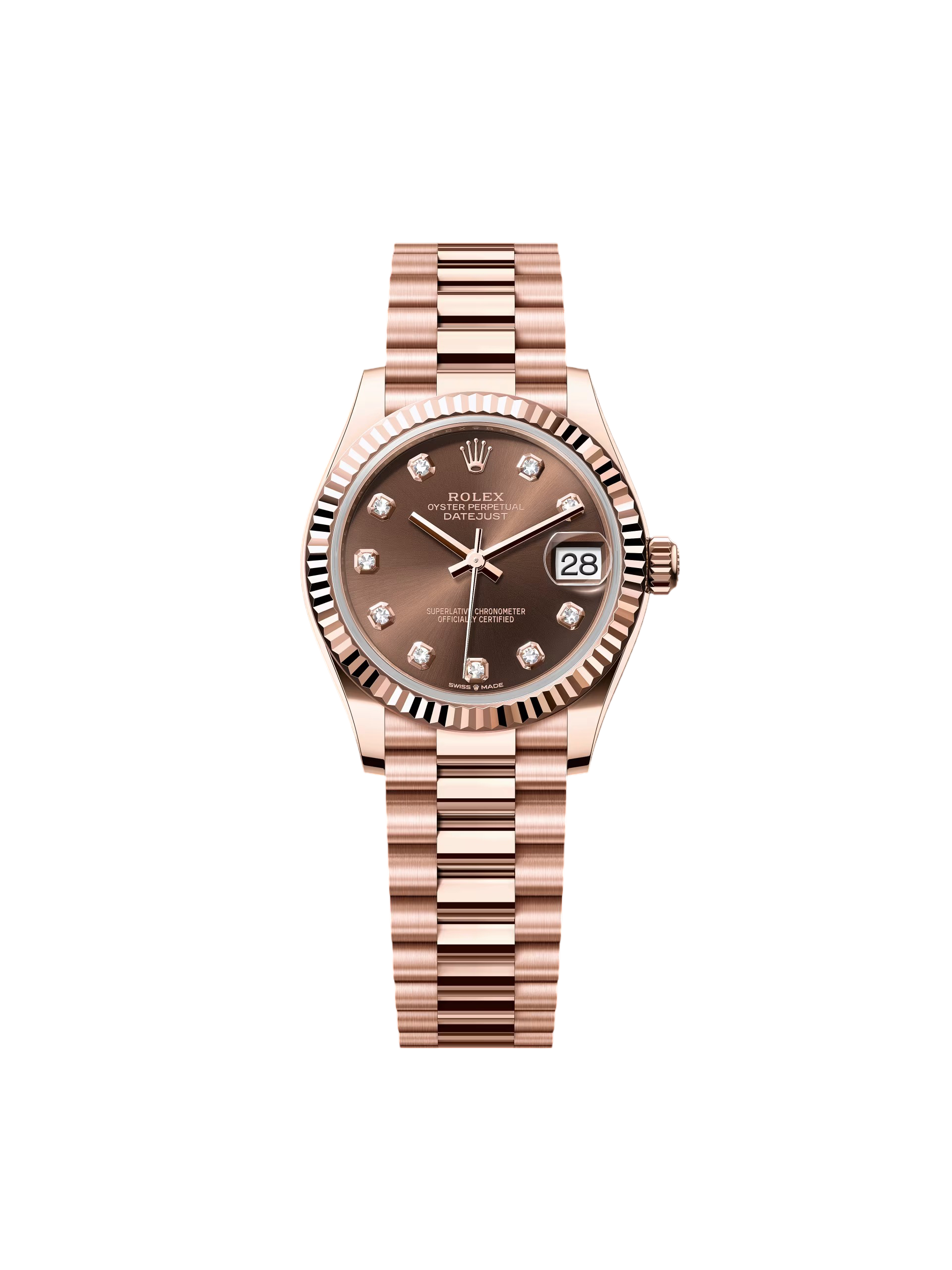 【Super Clone】ROLEX Datejust m278275-0010 Chocolate 31mm Dial