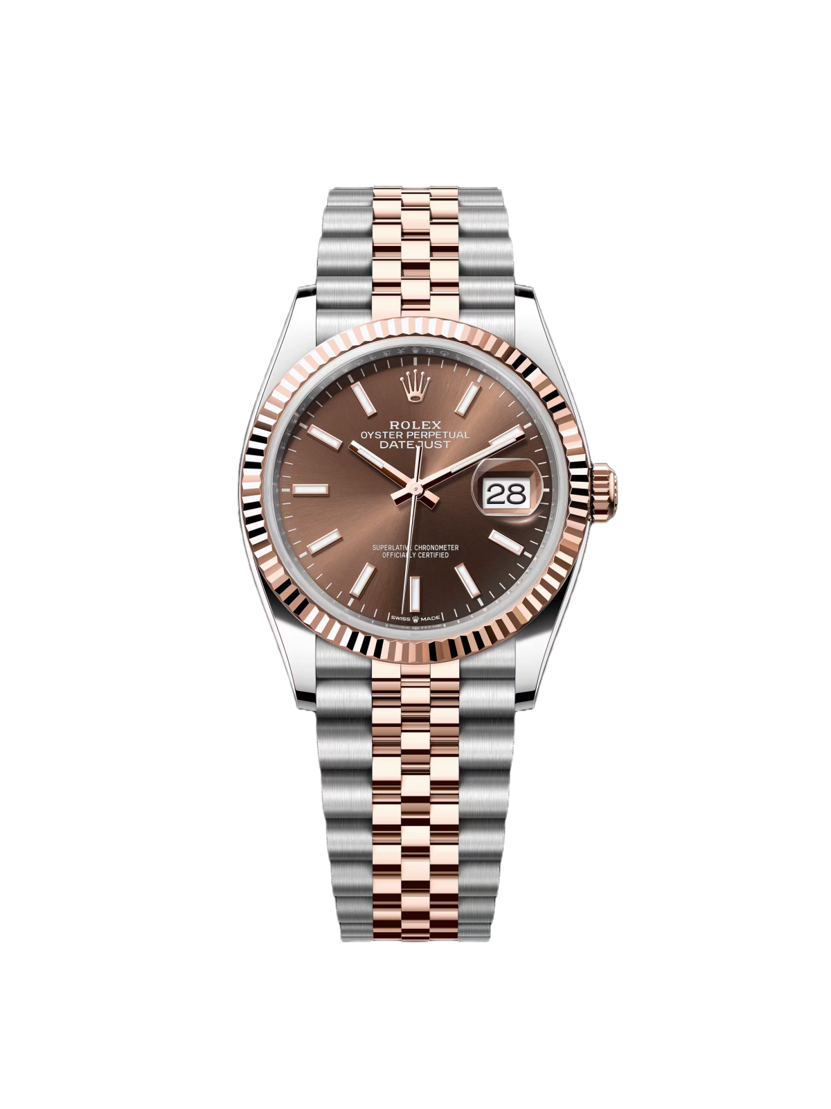 【Super Clone】ROLEX  Datejust 36mm 126231 Chocolate Dial Oyster Bracelet