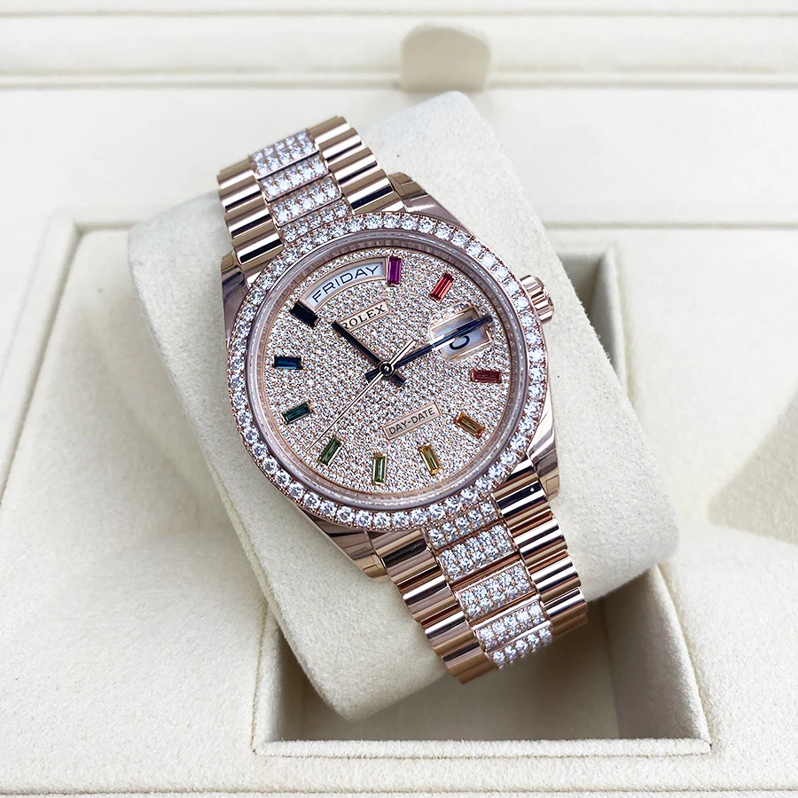 【Super Clone】ROLEX  Day-Date M128345RBR-0043 36mm