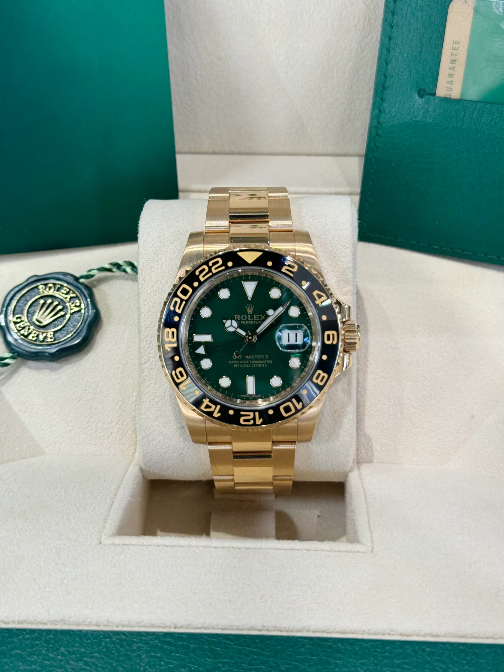 【Super Clone】ROLEX GMT Master II 116718gso 40mm