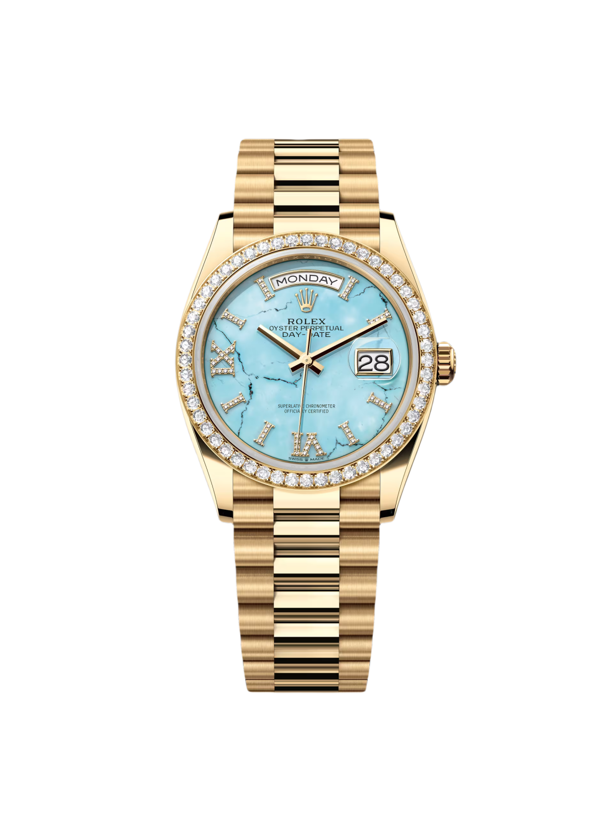 【Super Clone】ROLEX   Day-Date M128348RBR-0037 36mm