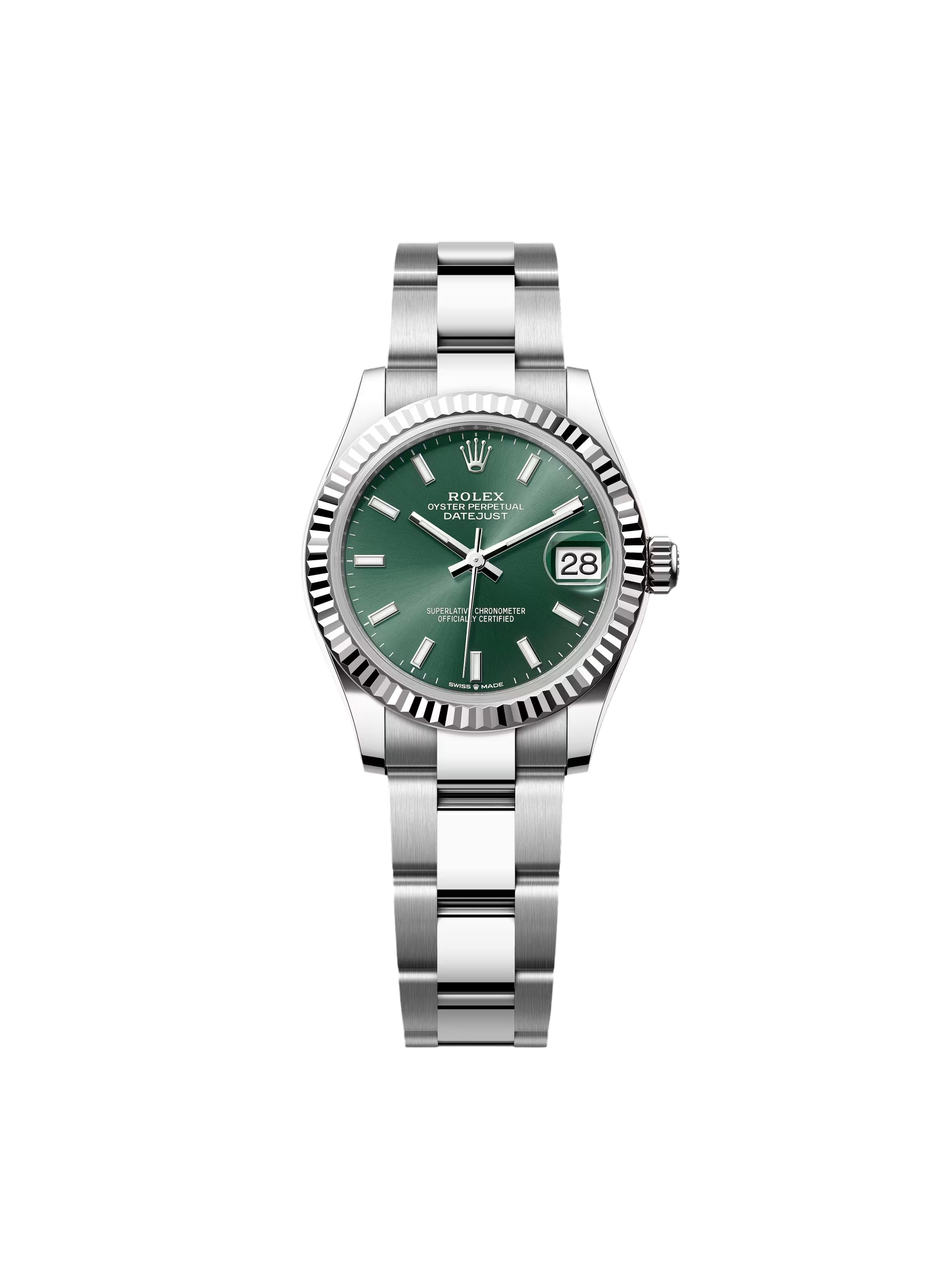 【Super Clone】ROLEX  Datejust m278274-0017/0018 Green Dial 31mm Oyster Watch