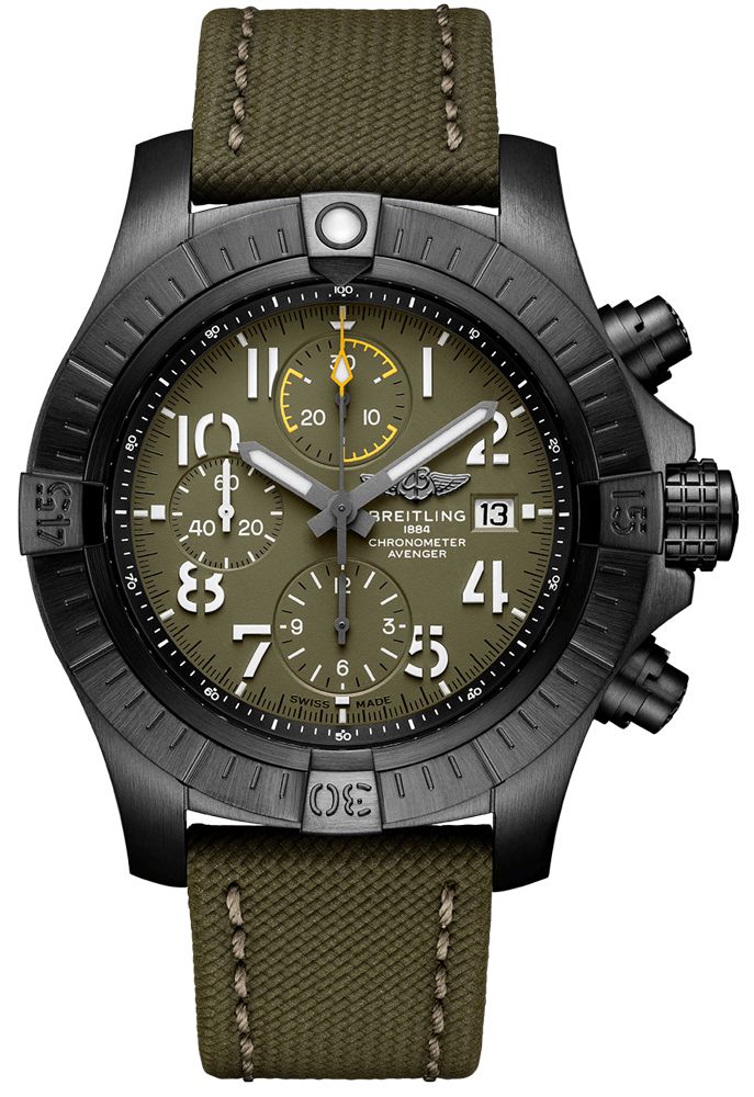 Avenger Chronograph Night Mission Green 45mm