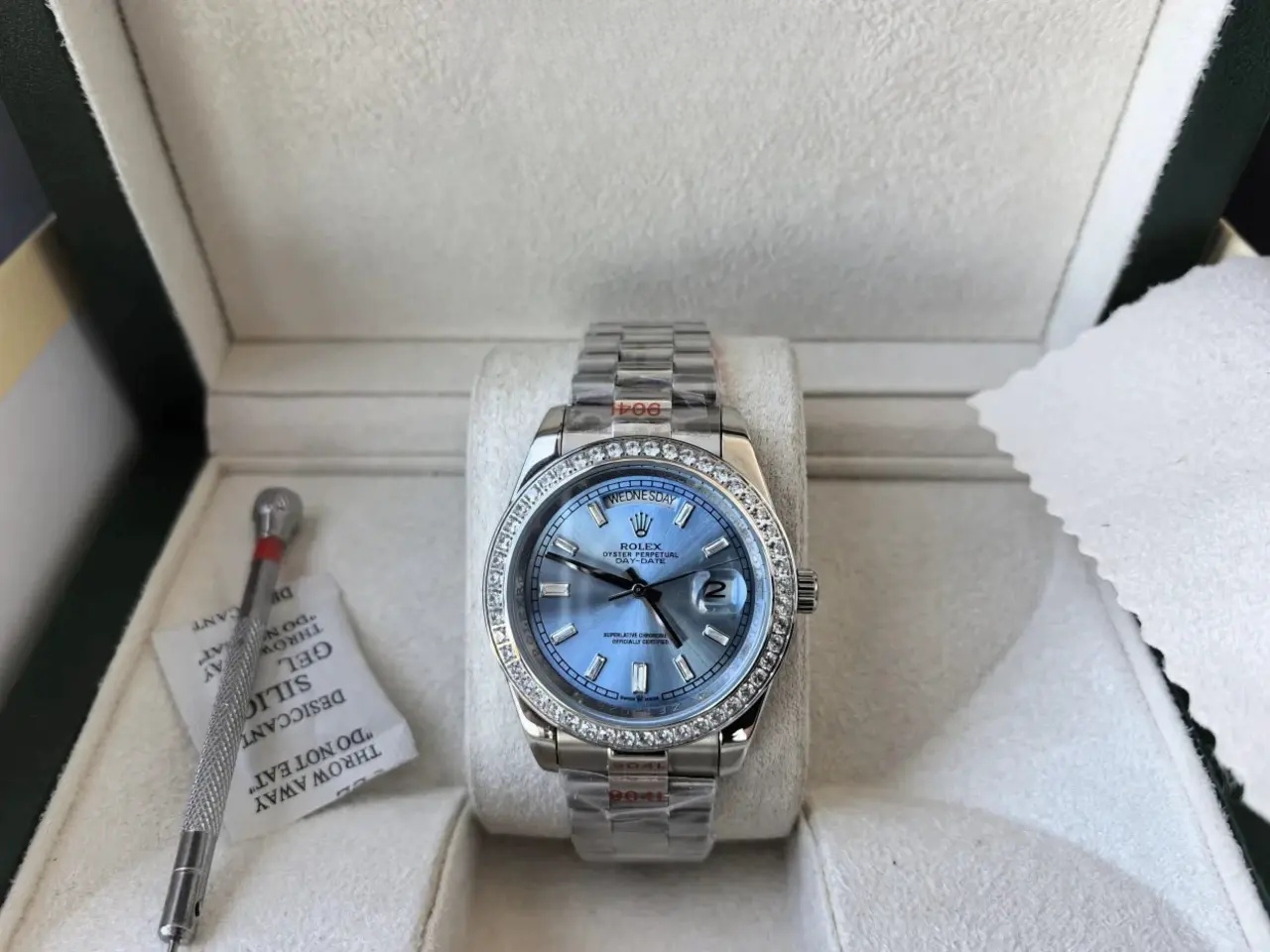 【Super Clone】ROLEX  Day-Date M128396RBR-0003 36mm