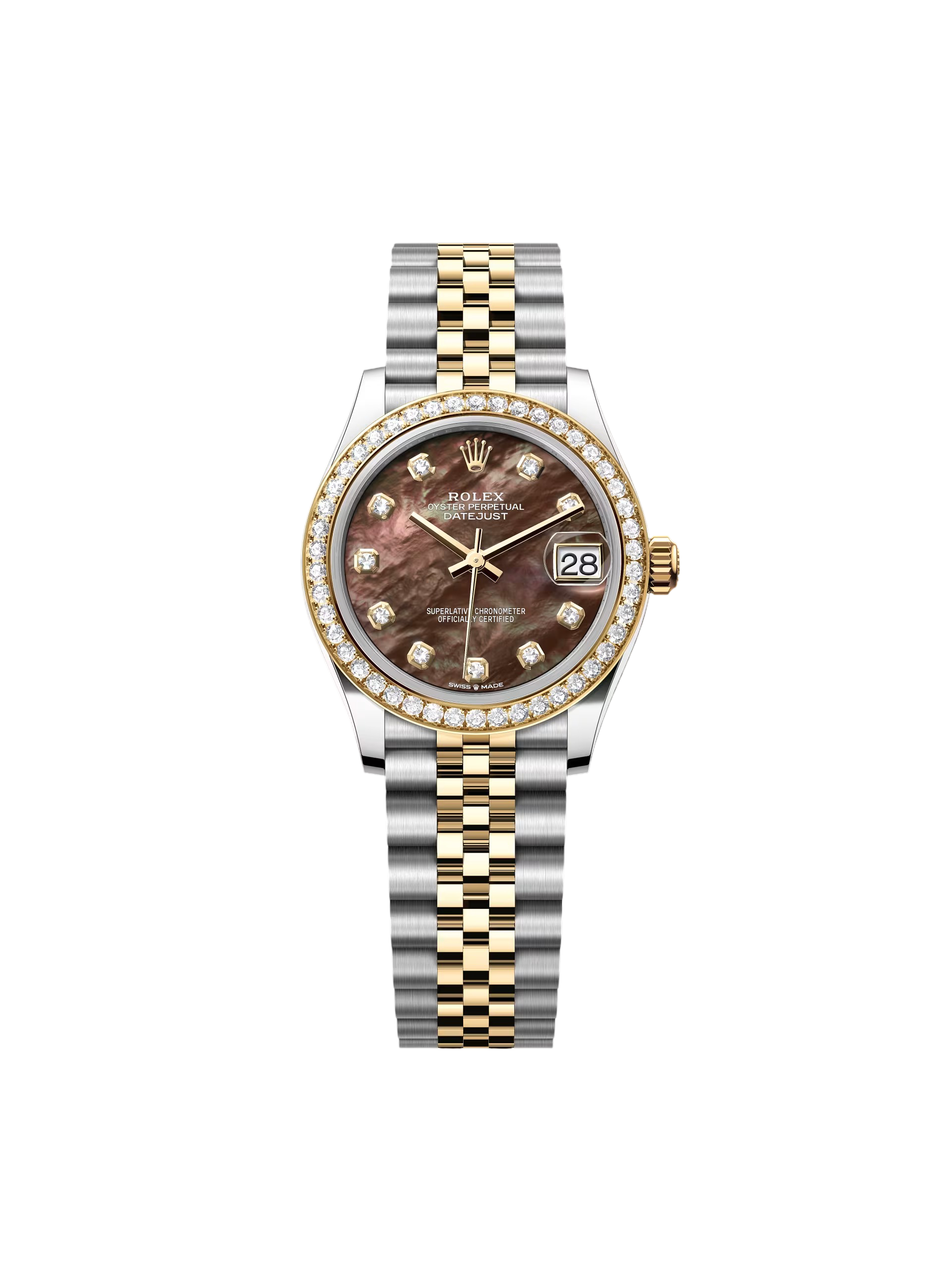 【Super Clone】ROLEX Datejust m278383-0023/0024 31mm Mother of Pearl Dial Oyster Bracelet