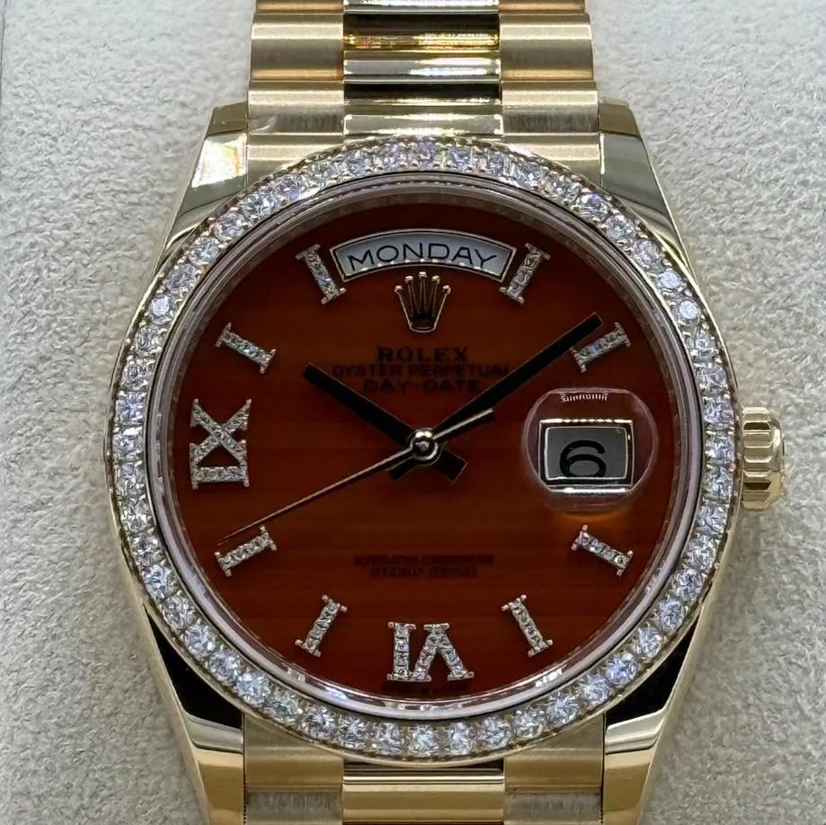 【Super Clone】ROLEX   Day-Date M128348RBR-0049 36mm