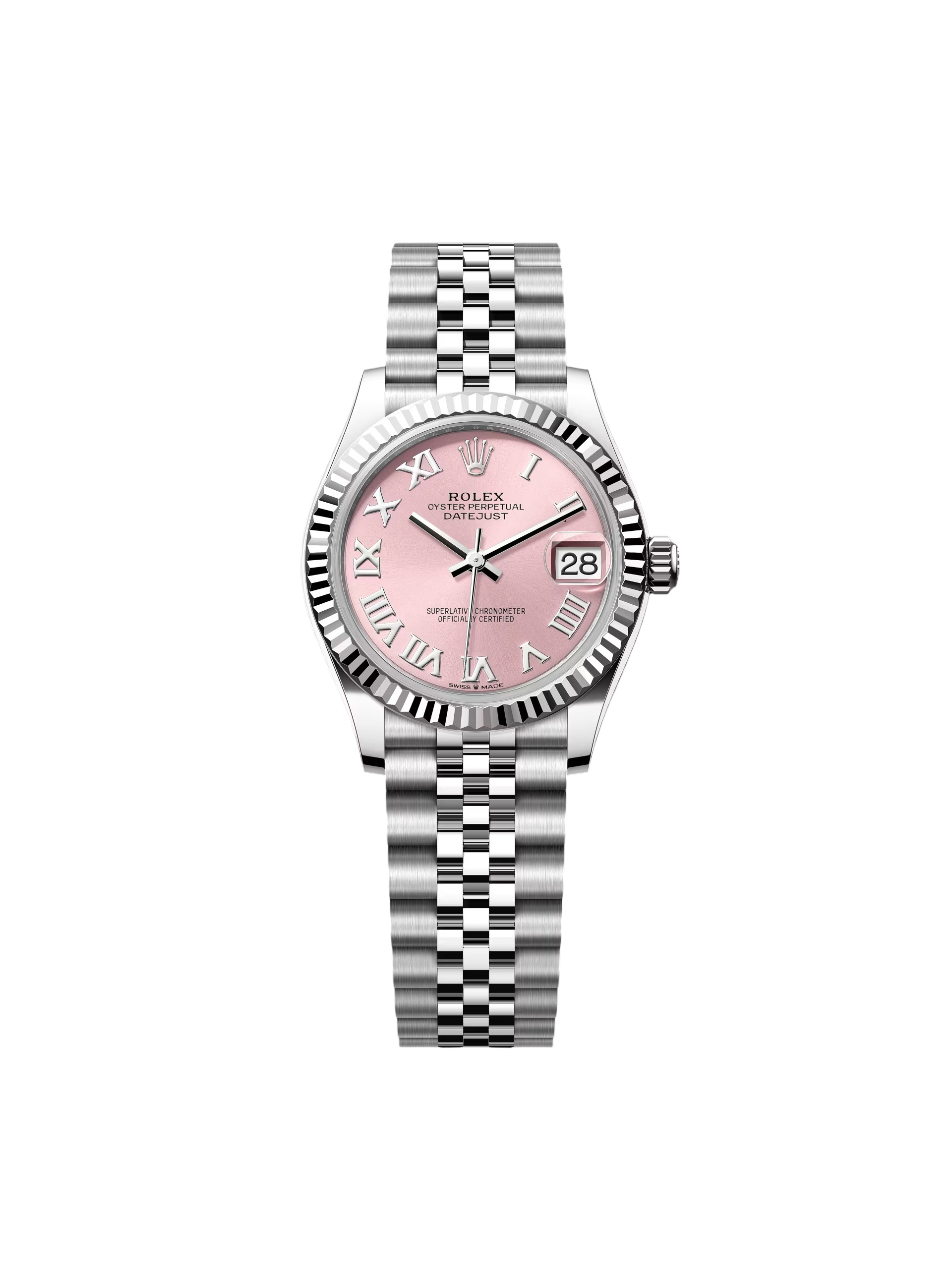 【Super Clone】ROLEX Datejust m278274-0019/0020 Pink 31mm Dial Oyster Watch