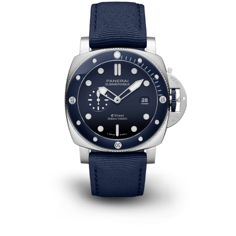 Submersible Blue QuarantaQuattro ESteel™ Blu Profondo 44mm