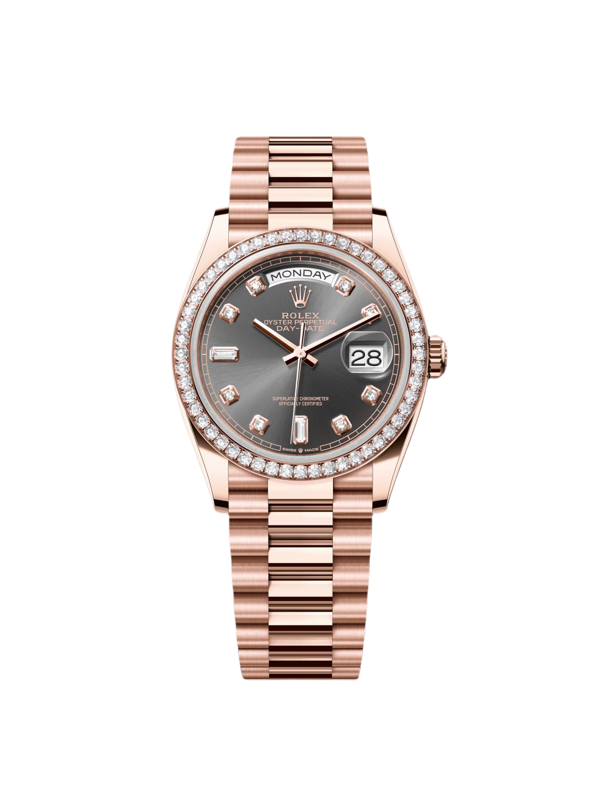 【Super Clone】ROLEX  Day-Date M128345RBR-0052 36mm