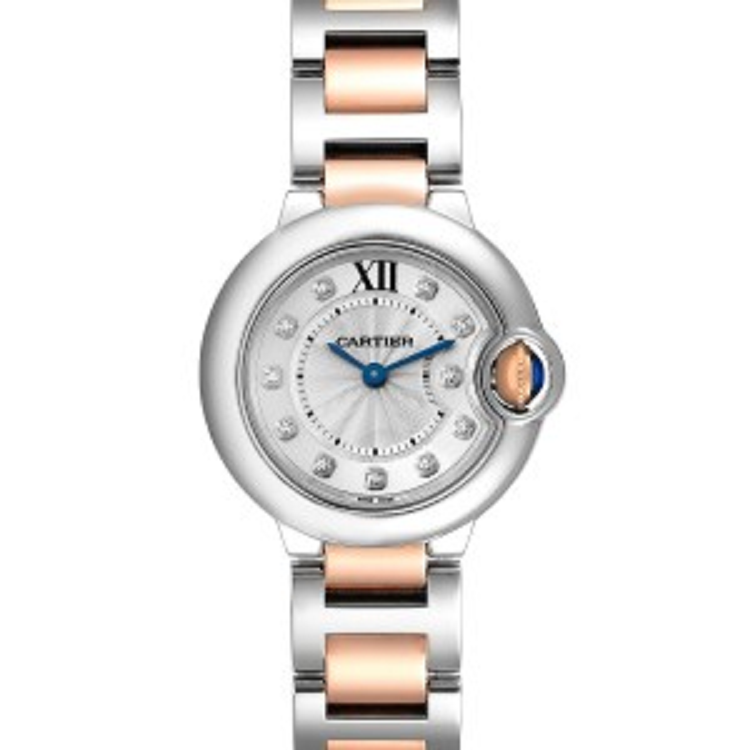 BALLON BLEU Rose Gold Mix Diamond Dial 36mm