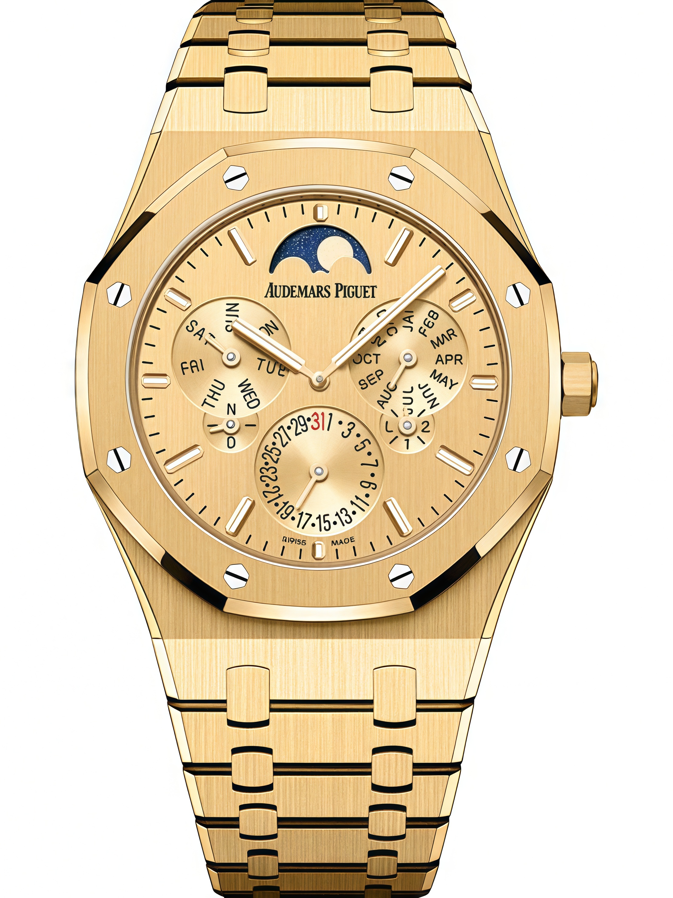 Royal Oak Perpetual Calendar Ultra-Thin 18-carat yellow gold