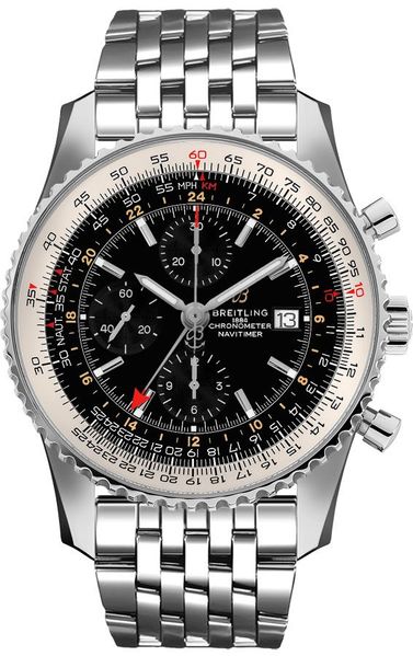 Navitimer GMT Black Dial 46mm