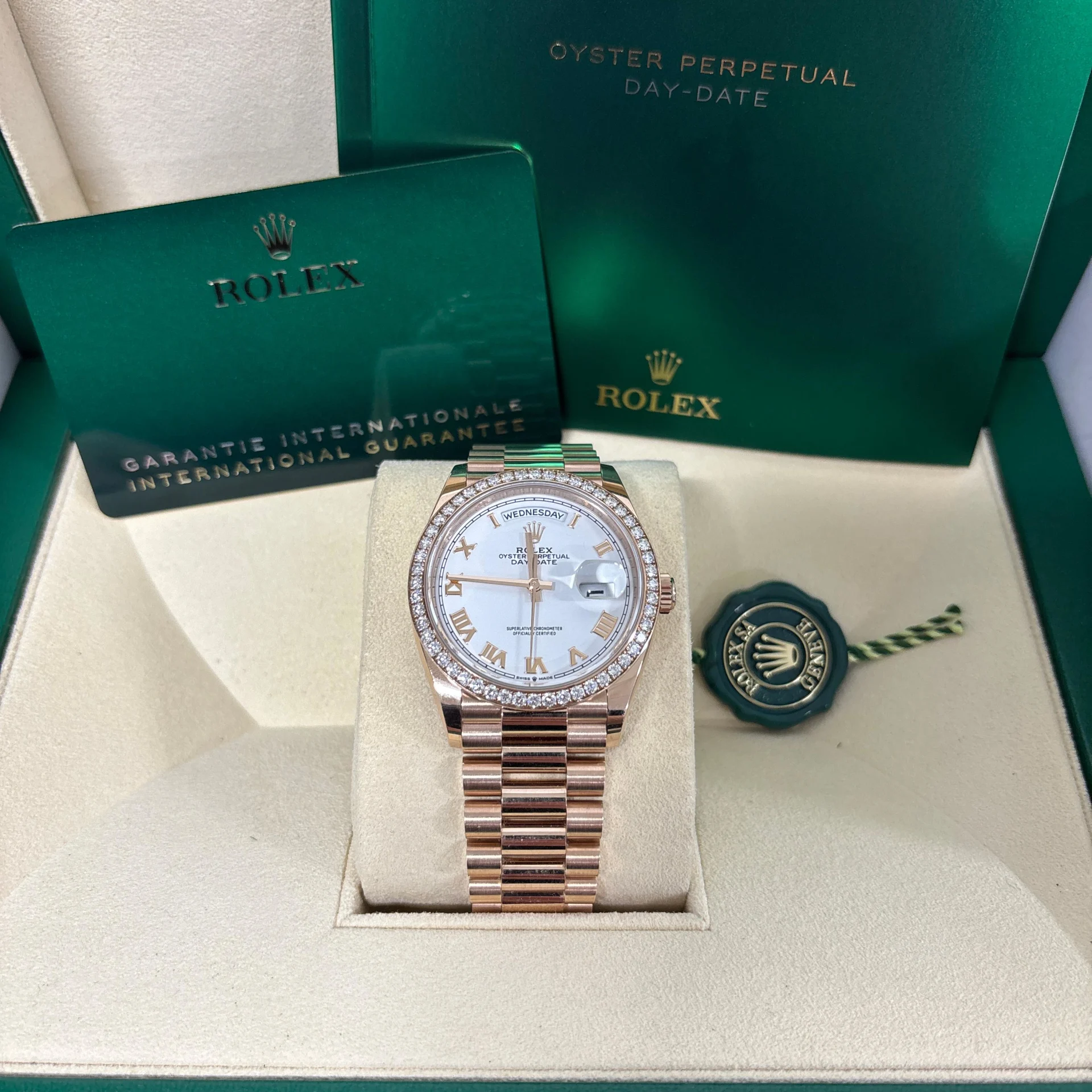 【Super Clone】ROLEX   Day-Date M128345RBR-0070 36mm