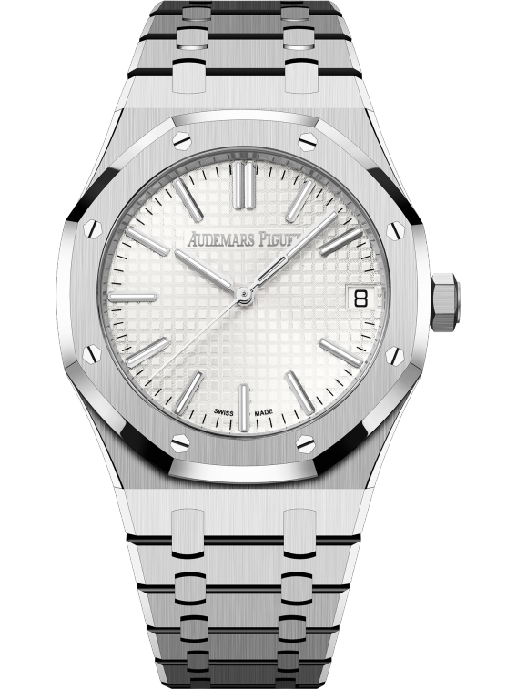 ROYAL OAK Silver-Toned Dial 41mm