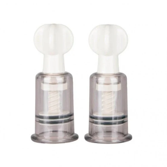 Easytoys Fetish Collection TWIST SUCKERS 2 Powerful Nipple Suckers (small)