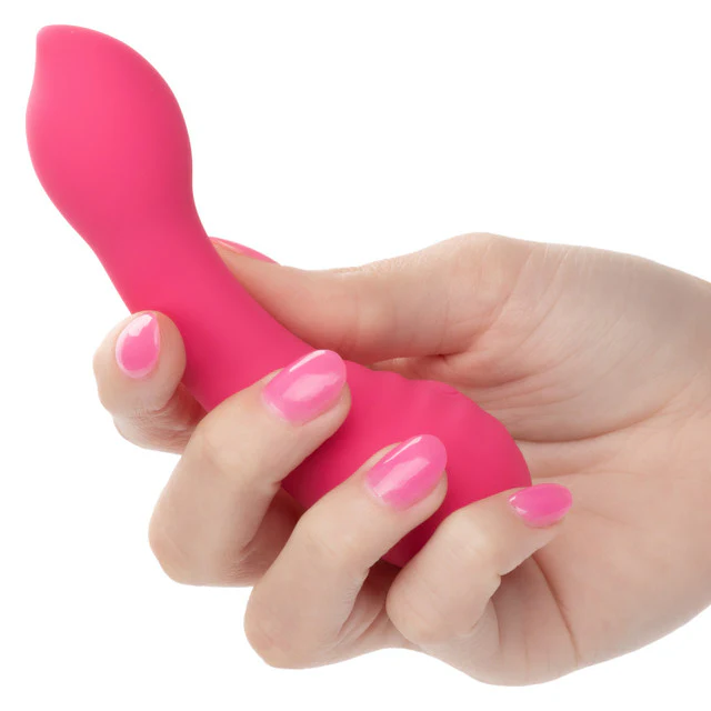 Pixies TEASER Mini Vibrator with Teasing Flexible Pleasure Tip Pink