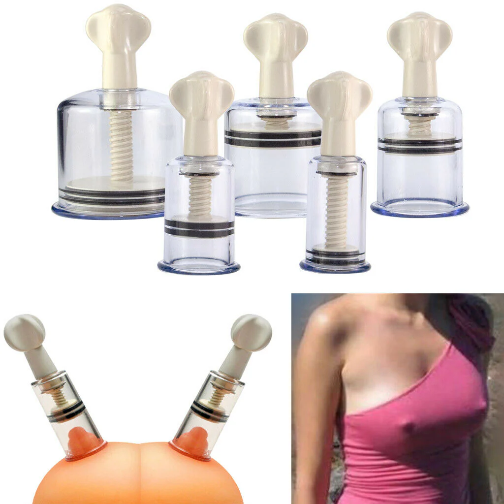 Easytoys Fetish Collection TWIST SUCKERS 2 Powerful Nipple Suckers (small)