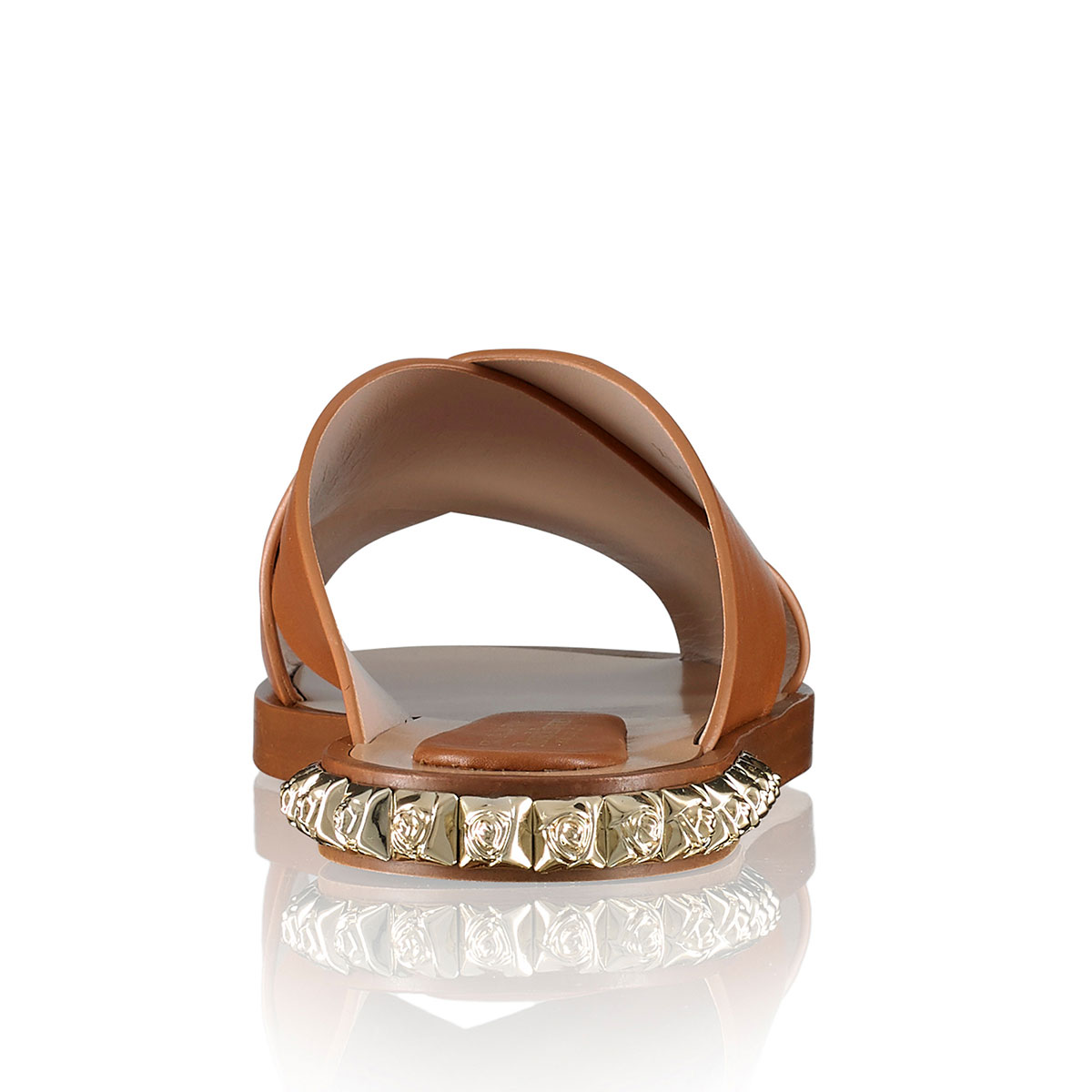 Russell & Bromley ROCKROSE Stud Heel Slide