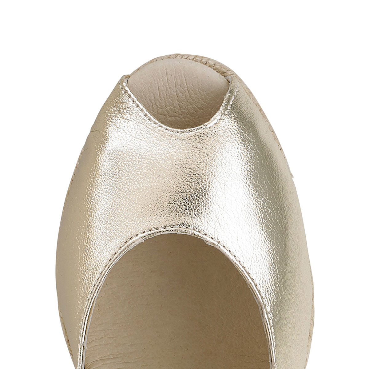 Russell & Bromley CANDYFLOSS Peep Toe Espadrille