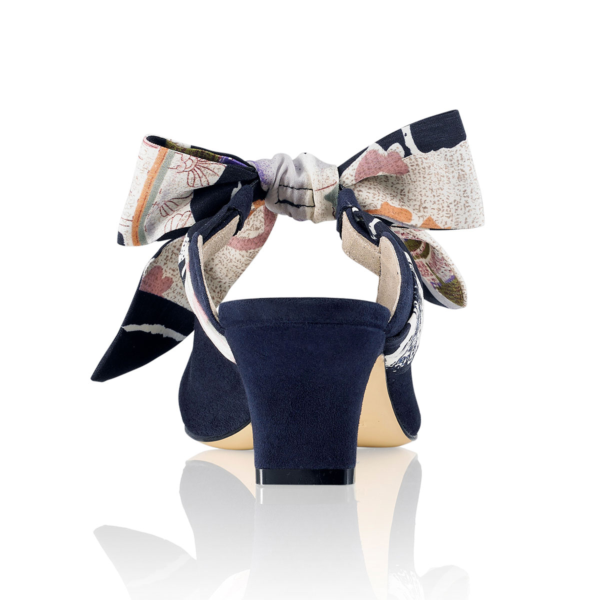 Russell & Bromley MOPPY Silk Bow Mule