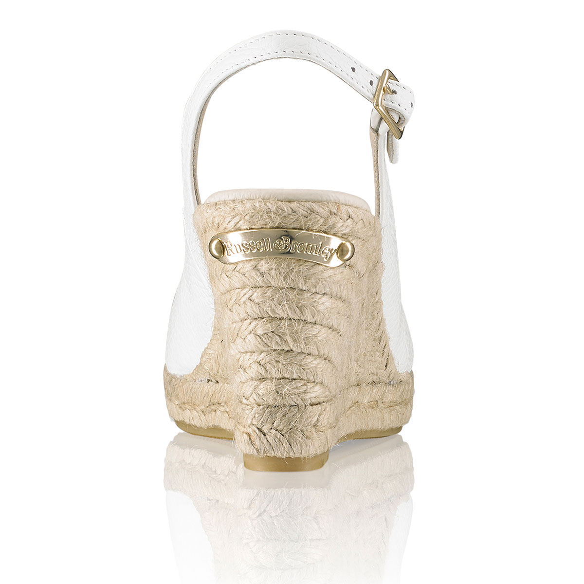 Russell & Bromley CANDYFLOSS Peep Toe Espadrille