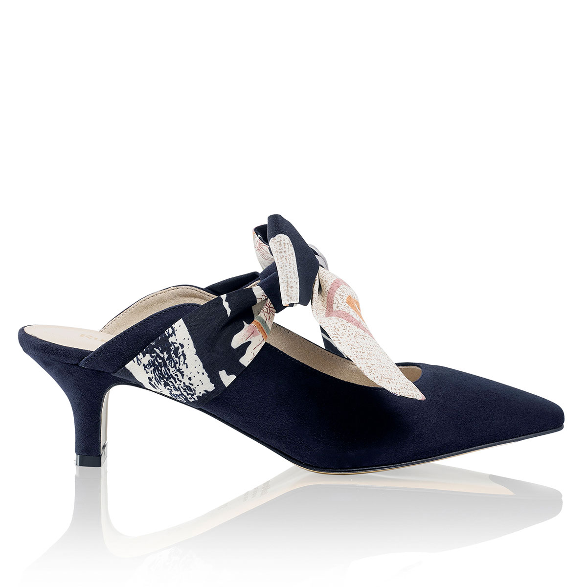 Russell & Bromley MOPPY Silk Bow Mule
