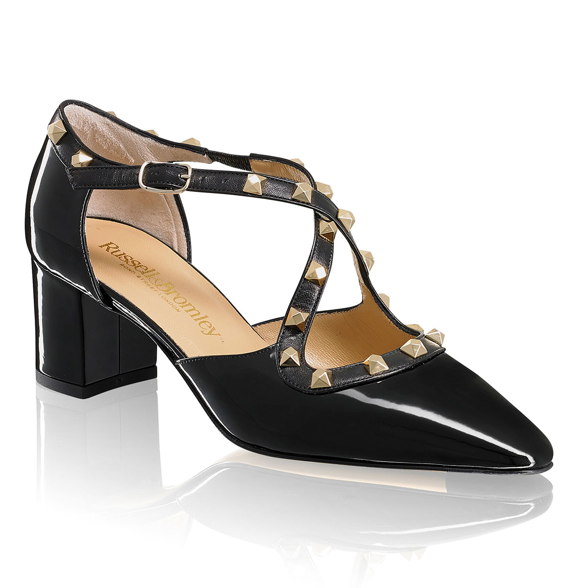 Russell & Bromley XRAY Studded Crossover Court