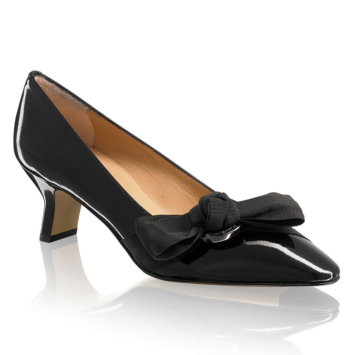 Russell & Bromley KICK BACK Kitten Heel Court