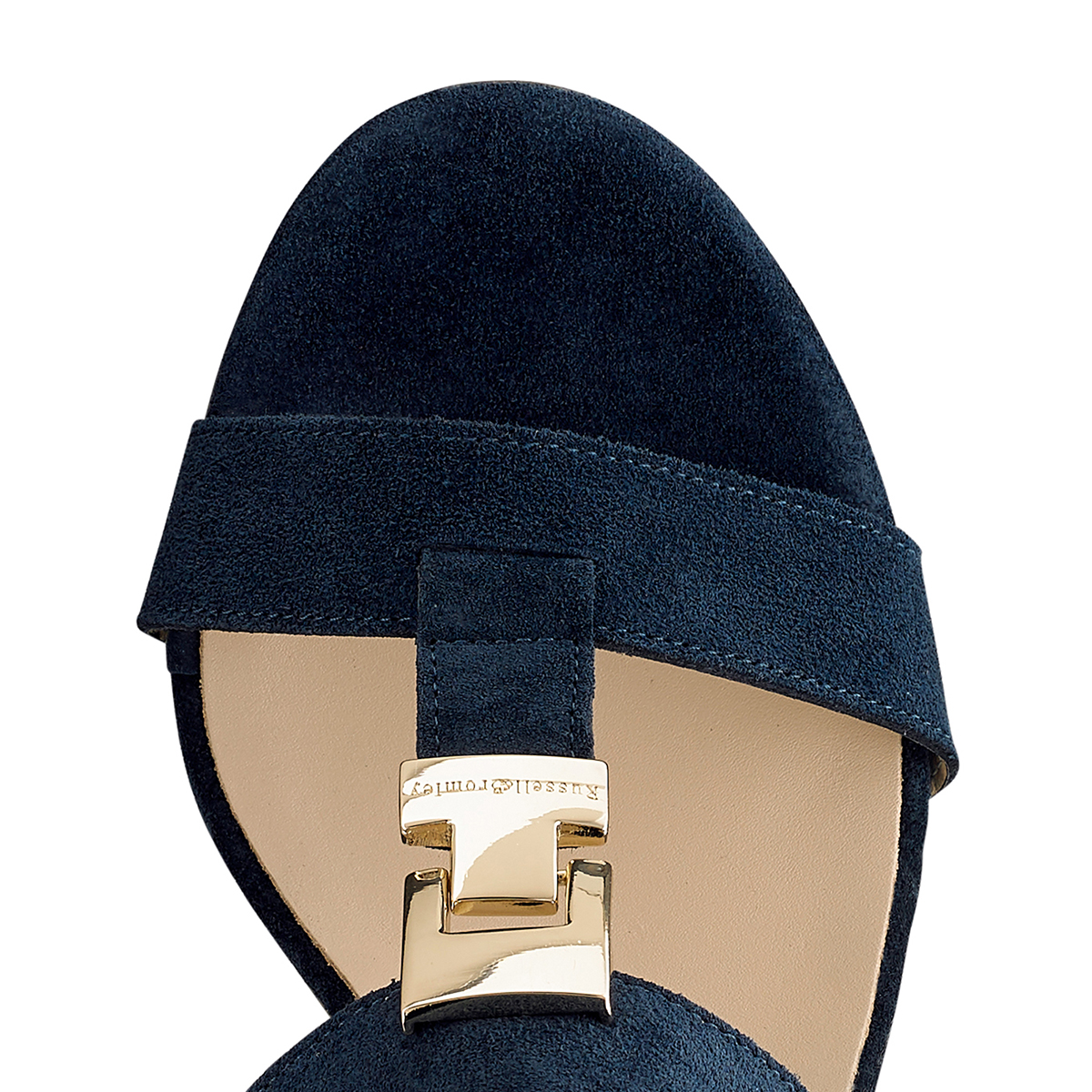 Russell & Bromley TROVE Block Heel Trim Sandal
