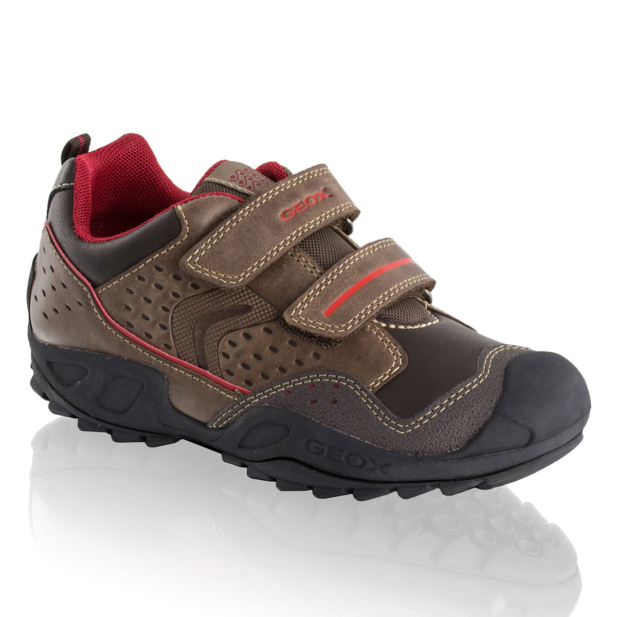 Russell & Bromley JR SAVAGE Double Velcro Trainer