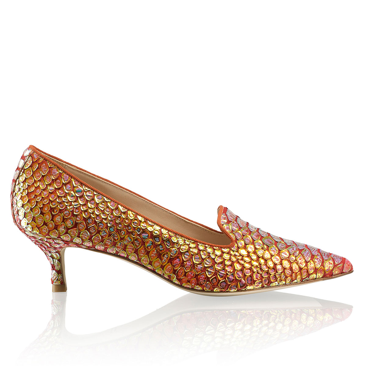 Russell & Bromley MERMAID Kitten Heel Court