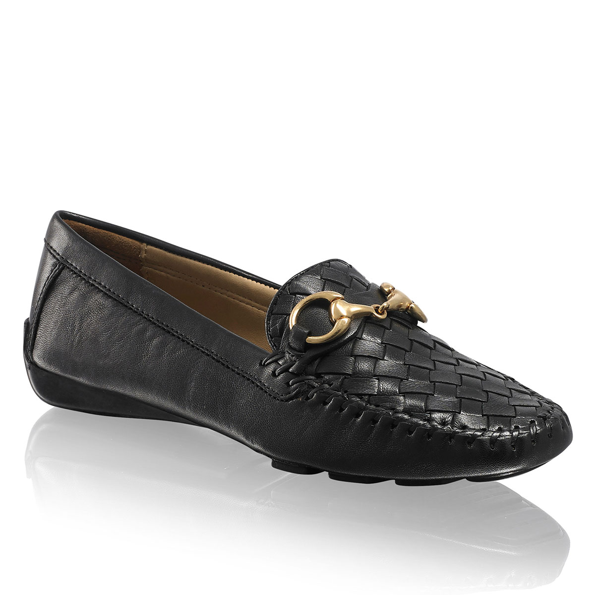 Russell & Bromley PERLATA Snaffle Trim Woven Driver