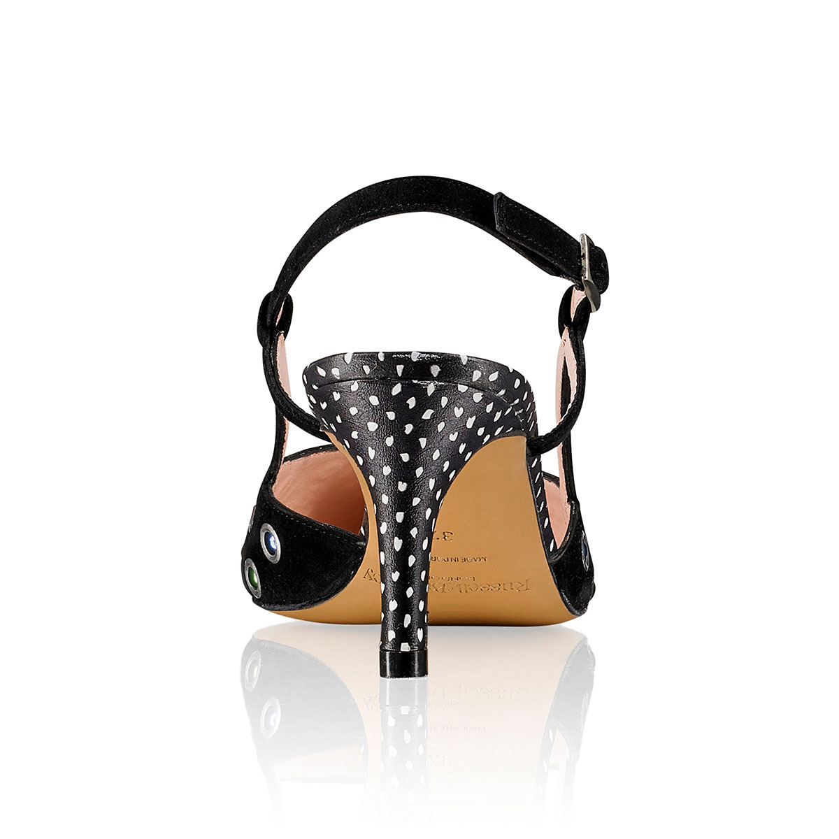 Russell & Bromley VAVAVOOM Kitten Heel Slingback