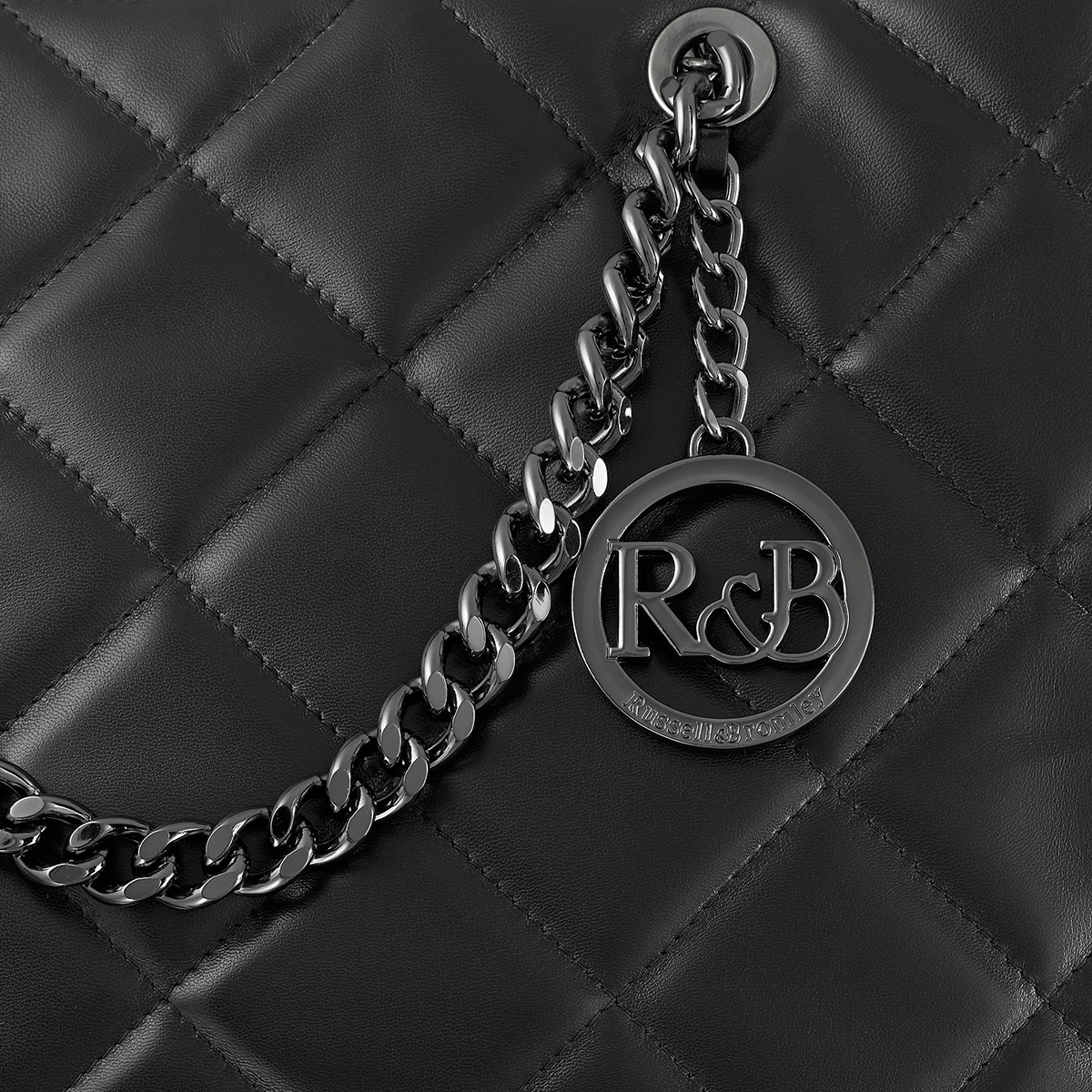 Russell & Bromley QUARTET Chain Trim Tote Bag