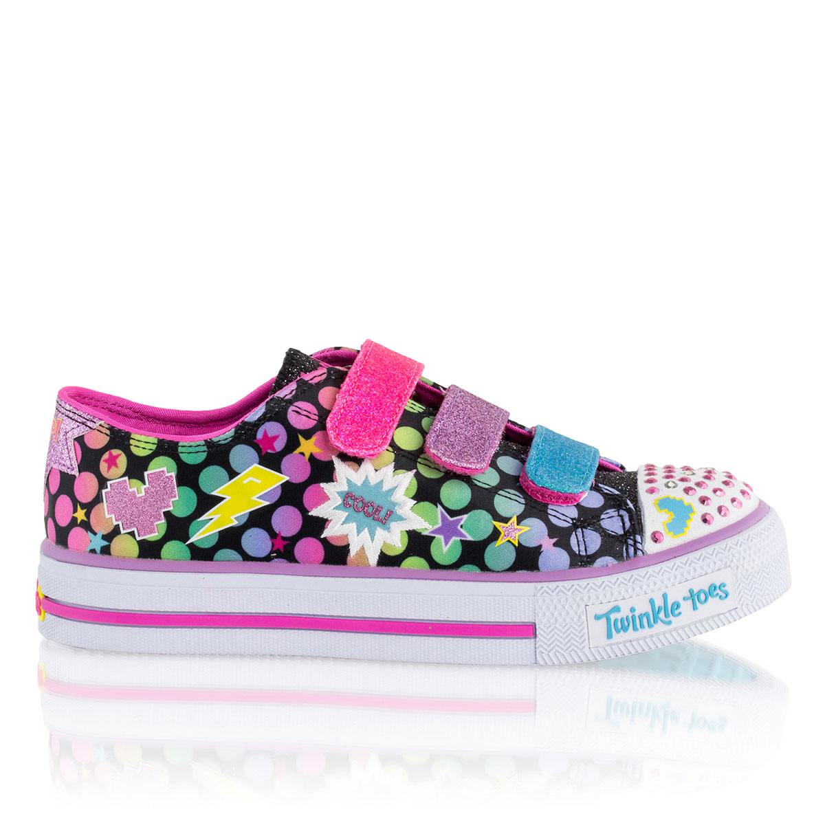 Russell & Bromley POPPIN P Triple Velcro Sneaker