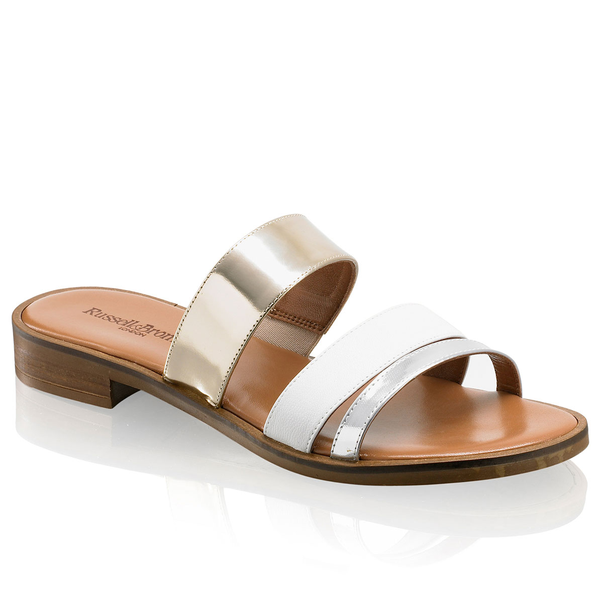 Russell & Bromley BLEEKER Three Strap Slide