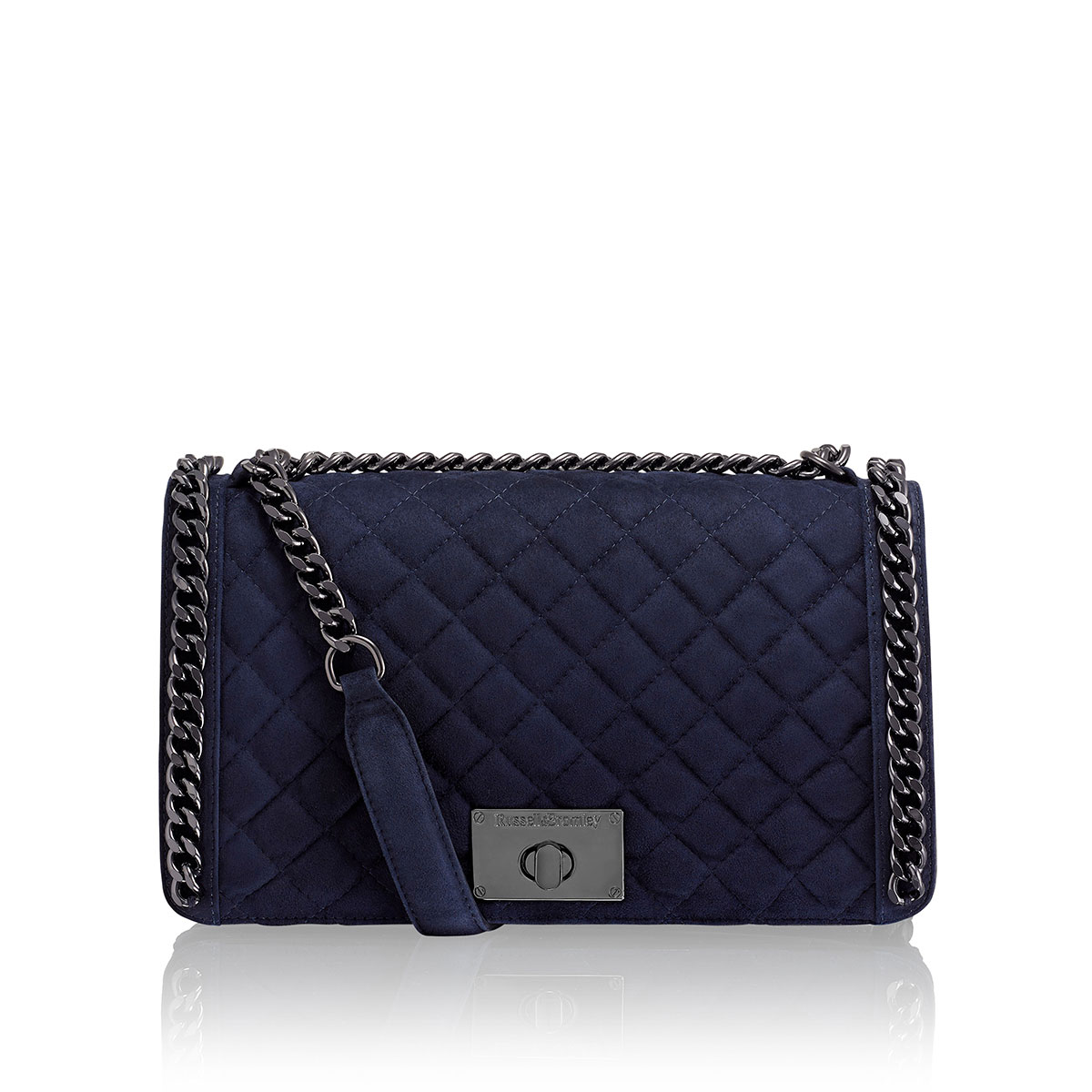 Russell & Bromley CHAINY Chain Trim Shoulder Bag