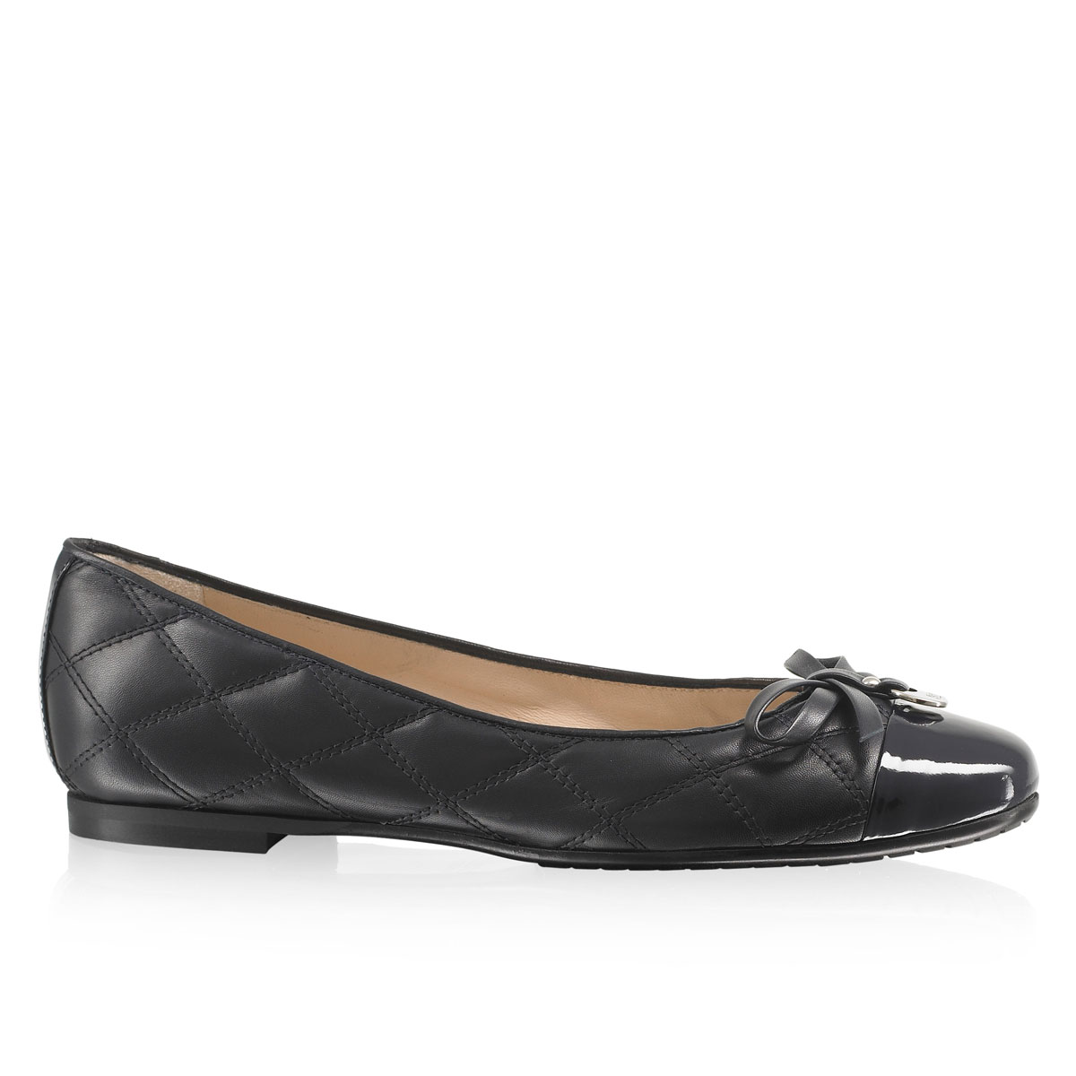 Russell & Bromley CHARMING Quilted Ballet Flat