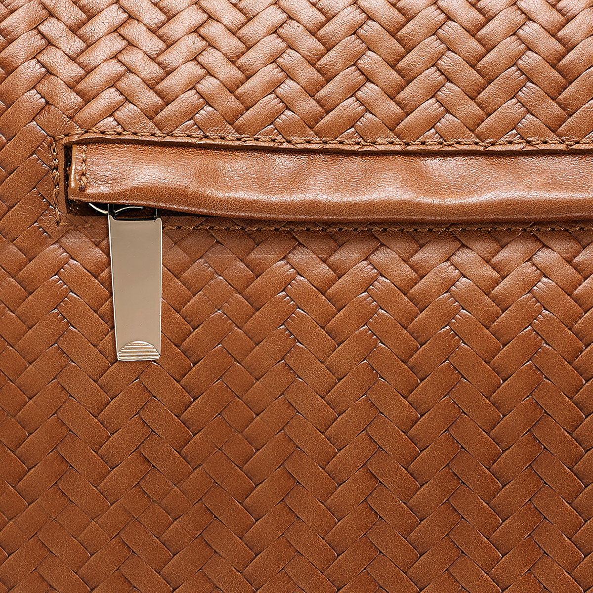 Russell & Bromley ZIP AROUND Woven Crossbody Bag