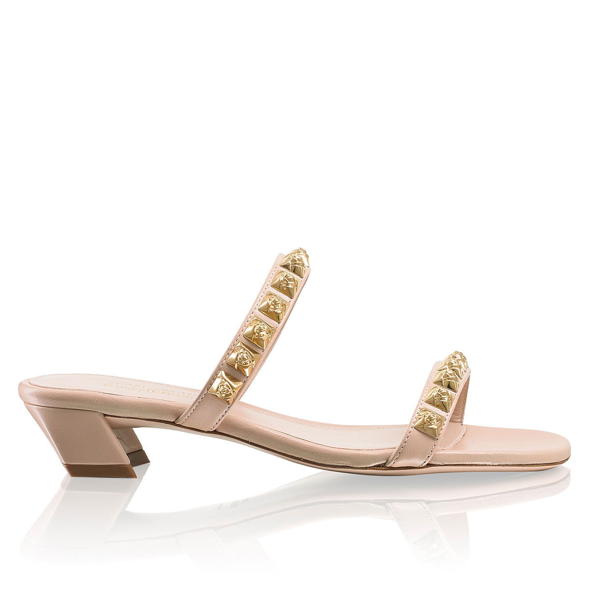 Russell & Bromley STELLA Block Heel Mule