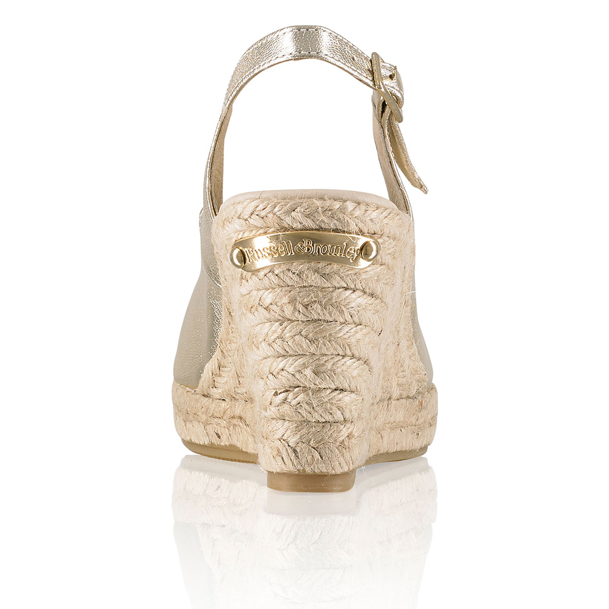 Russell & Bromley CANDYFLOSS Peep Toe Espadrille