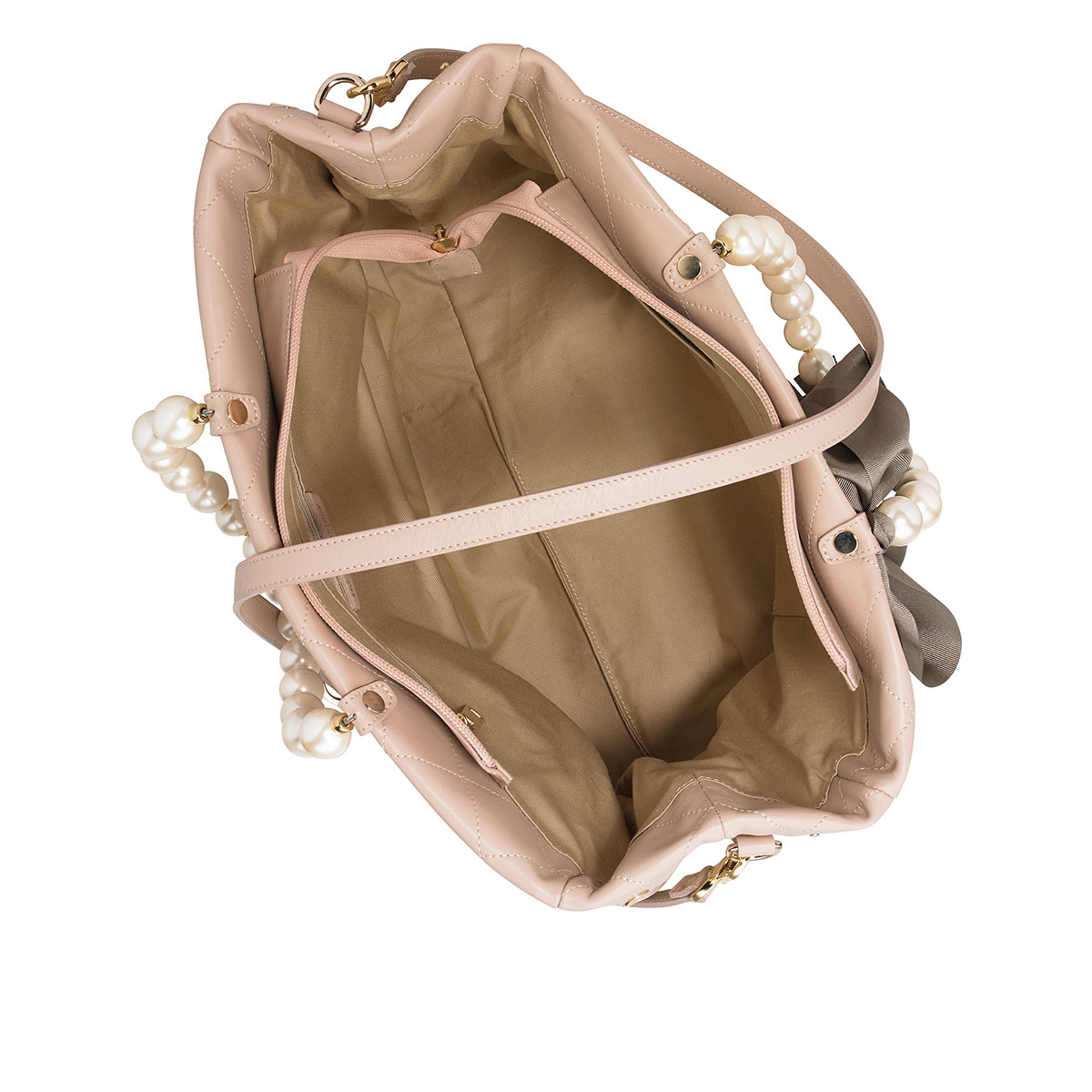 Russell & Bromley MARILYN Faux Pearl Tote