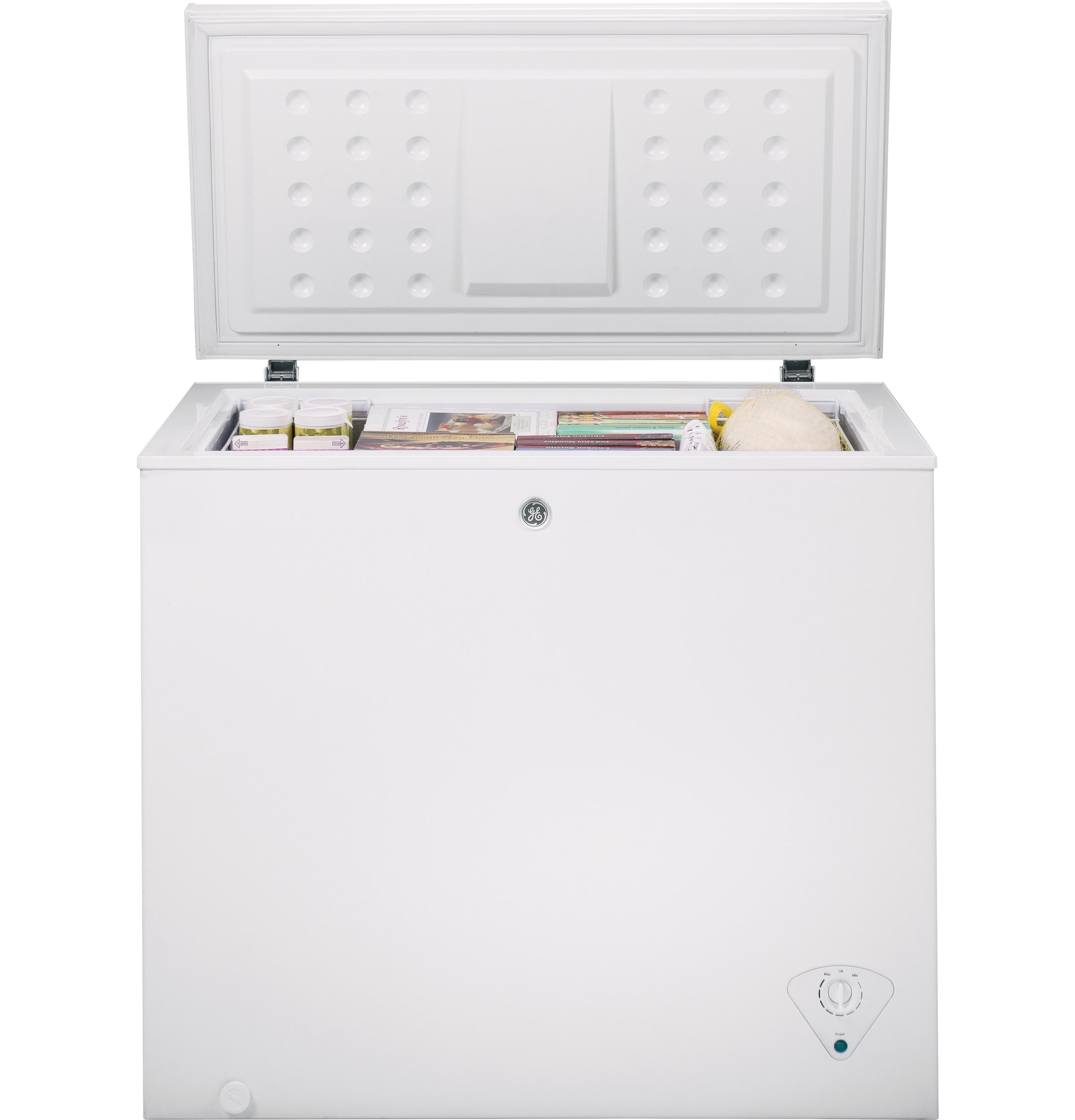 GE Garage Ready 7 cu ft Garage Ready Manual Defrost Chest Freezer White