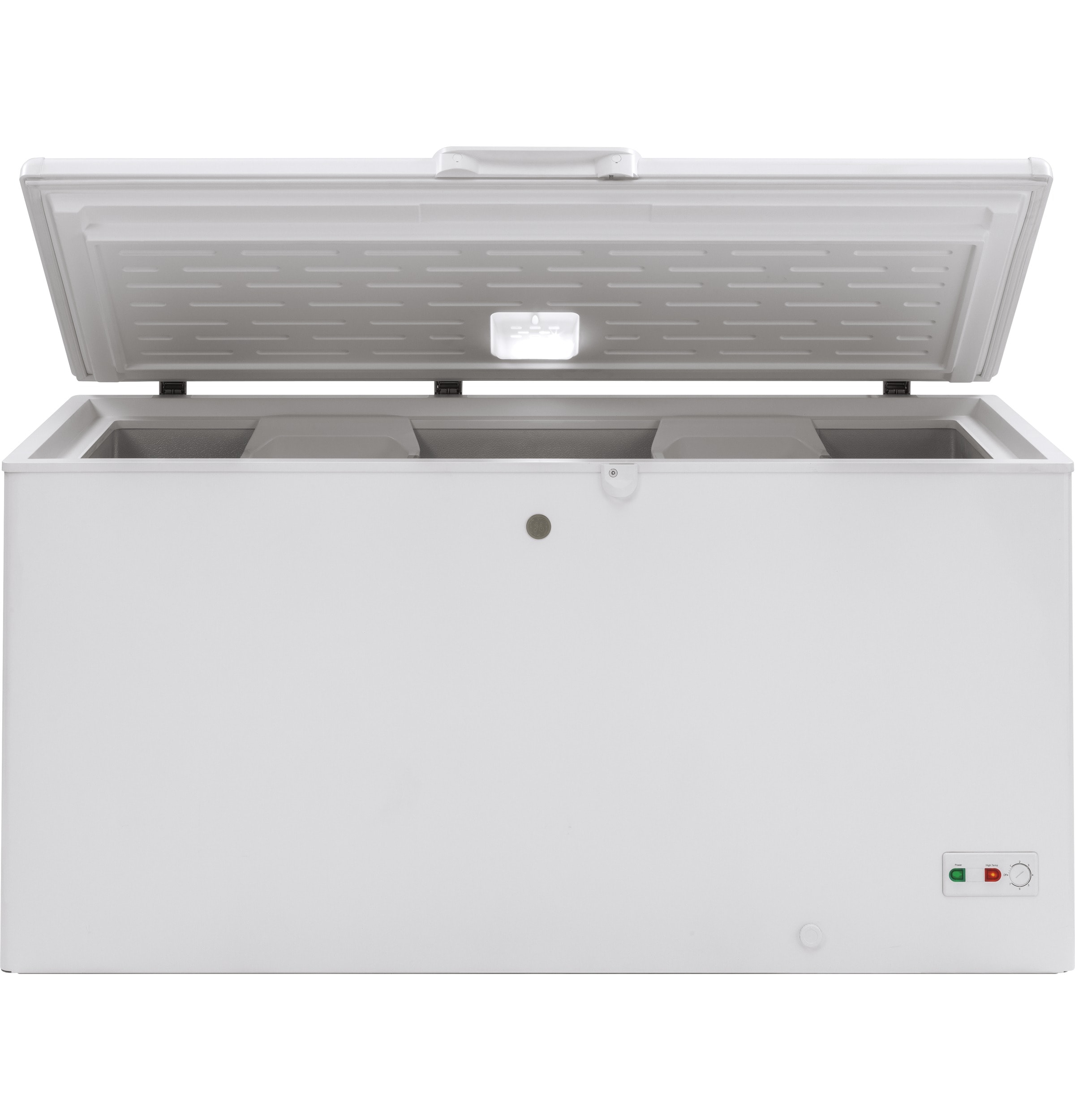 GE Garage Ready 15 7 cu ft Manual Defrost Chest Freezer White