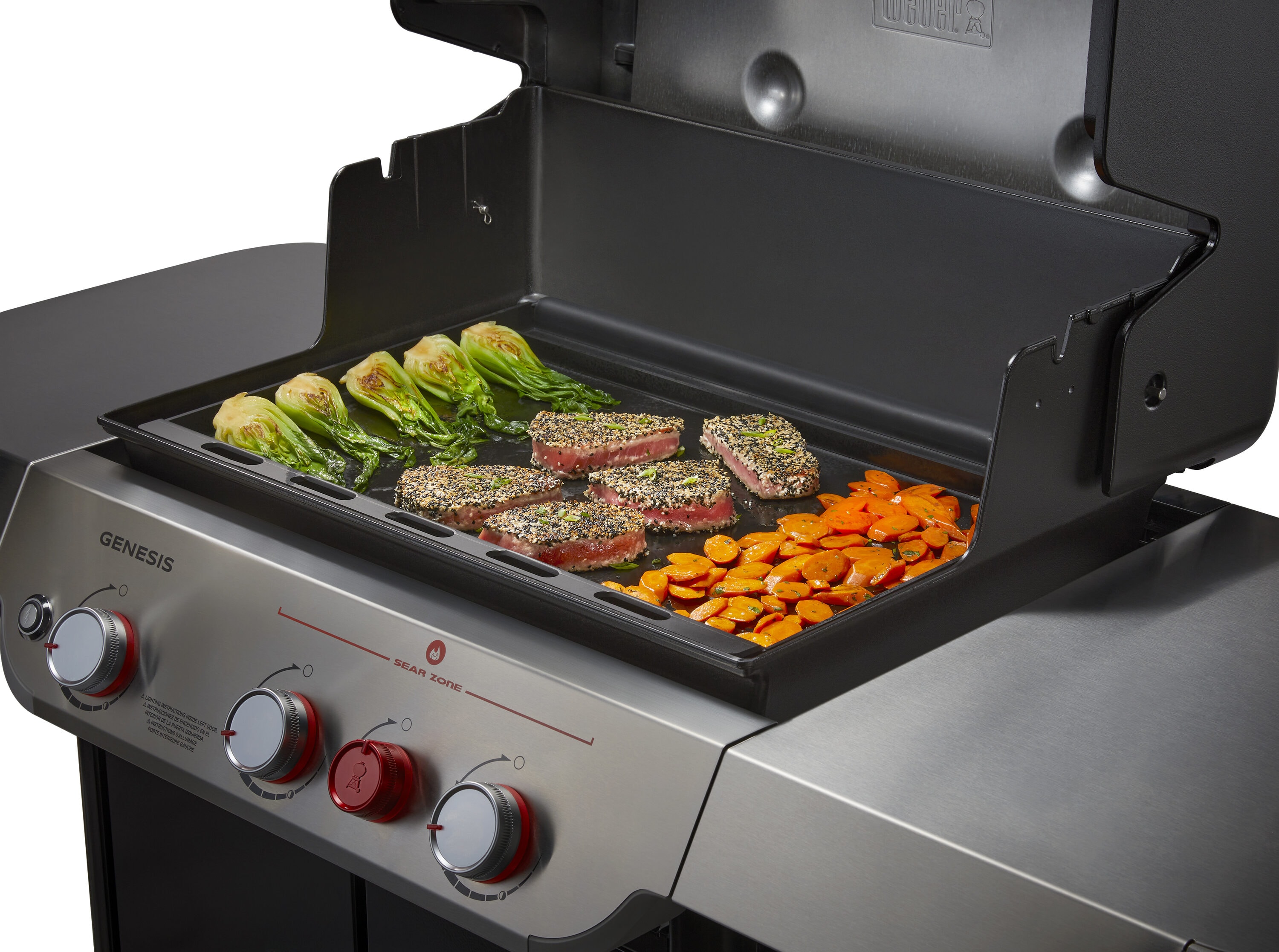 Weber Genesis 300 Series Rust Resistant Carbon steel Non-Stick Griddle