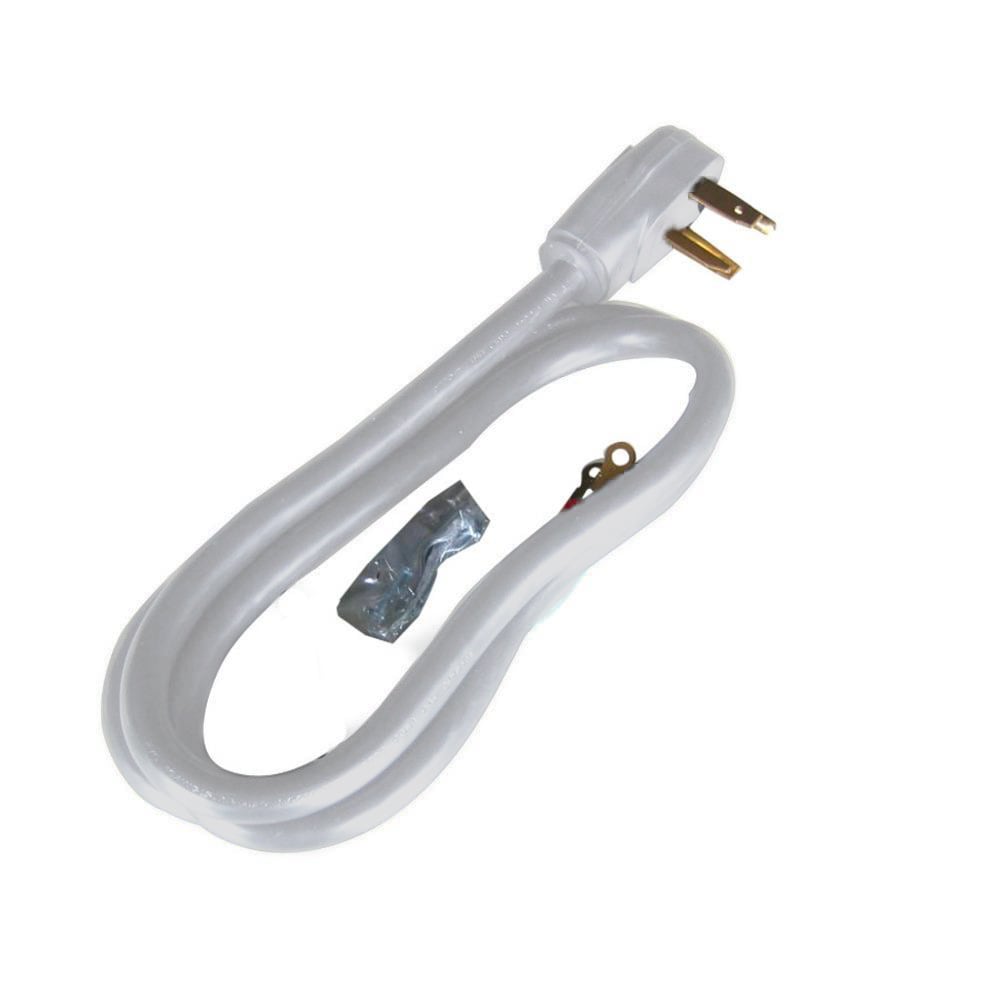 Utilitech 6-ft 30 -Amp 3 -Prong Gray Dryer Appliance Power Cord